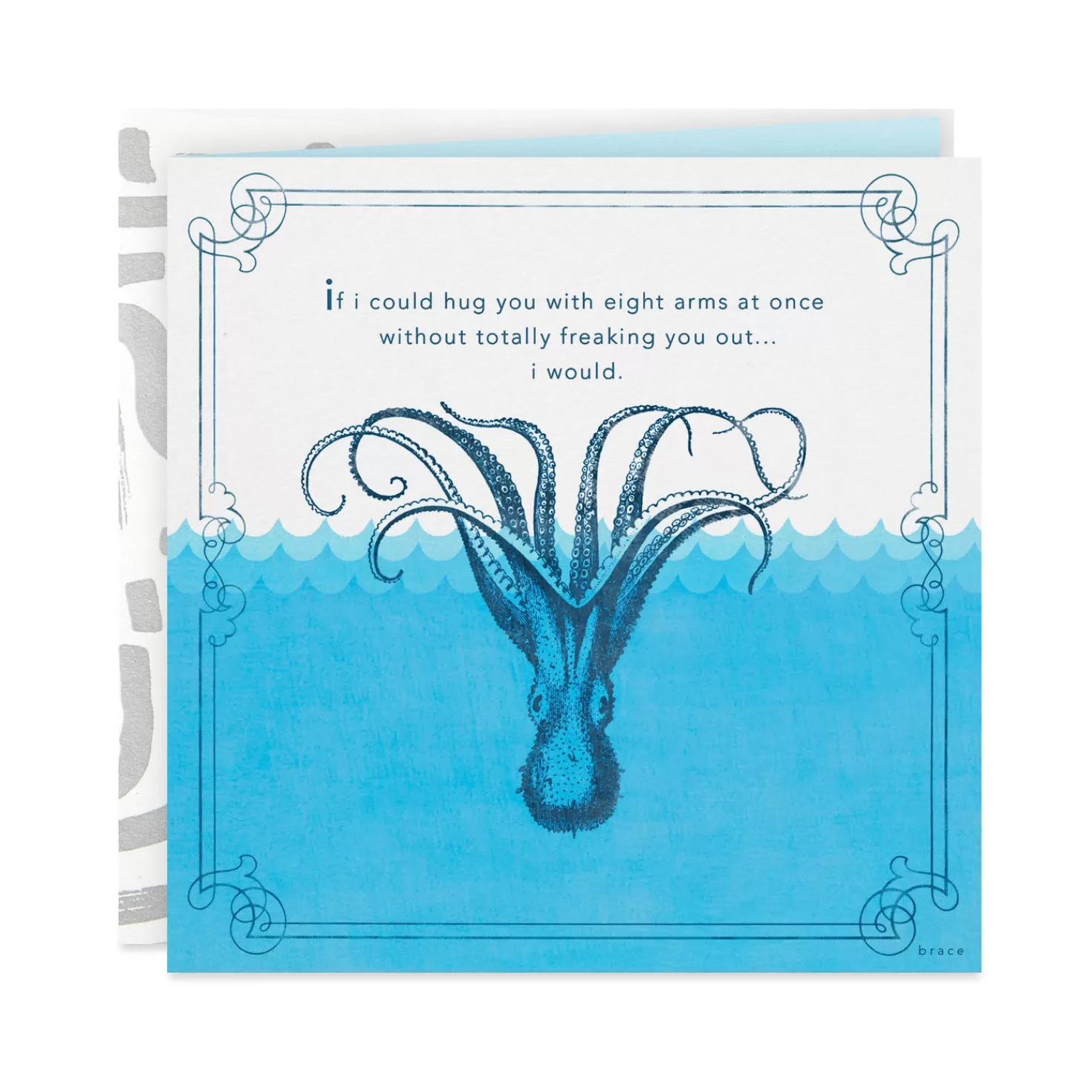 Sale Eight Arms At Once Hug Encouragement Card Encouragement