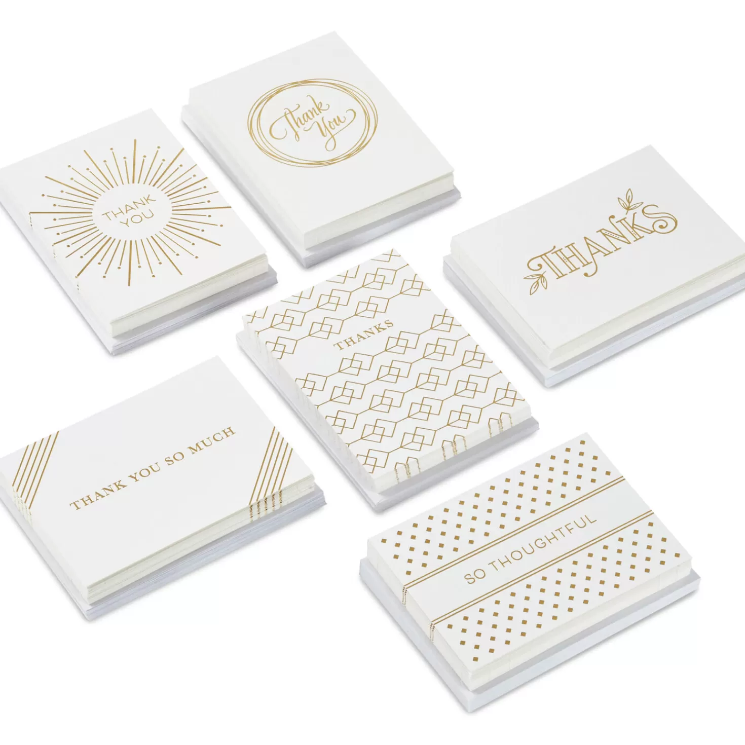 Sale Elegant Dimensions Boxed Blank Thank-You Notes Assortment, Pack Of 120 Thank You