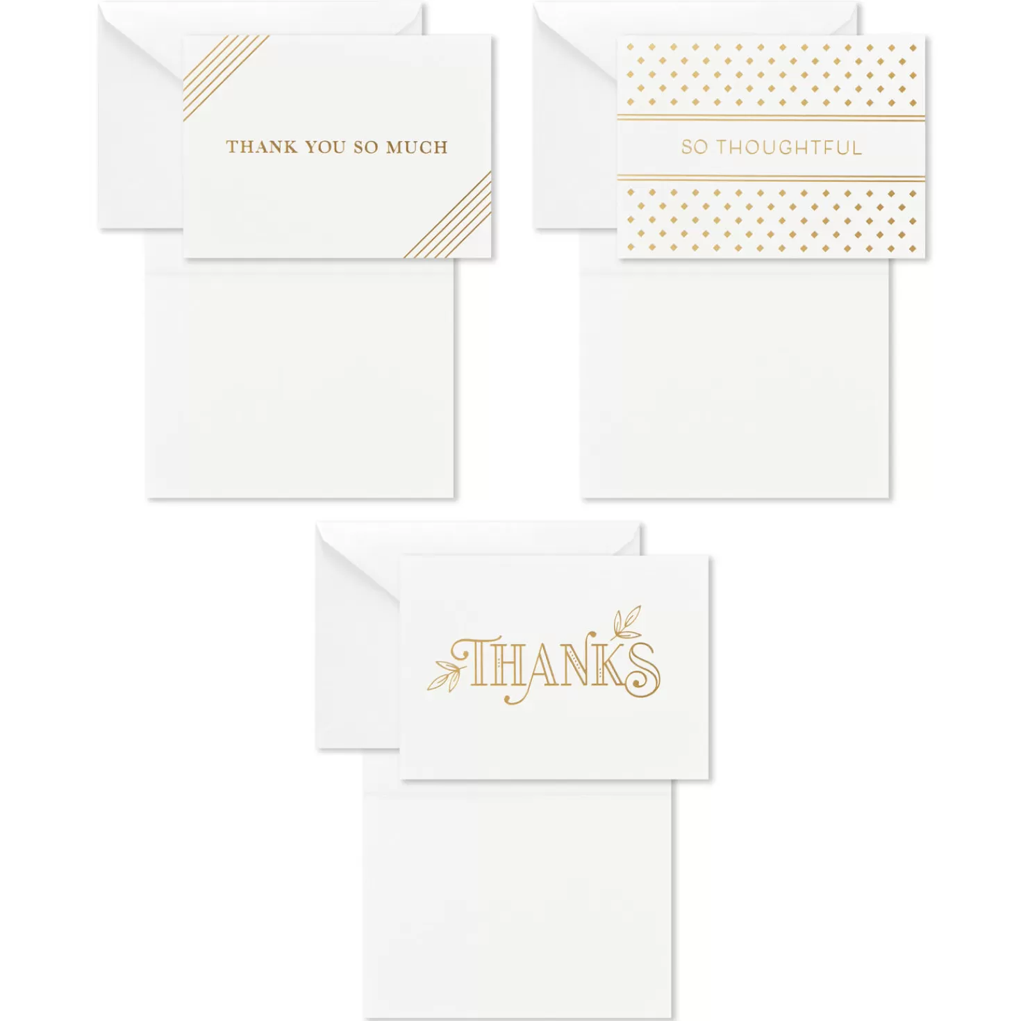 Sale Elegant Dimensions Boxed Blank Thank-You Notes Assortment, Pack Of 120 Thank You