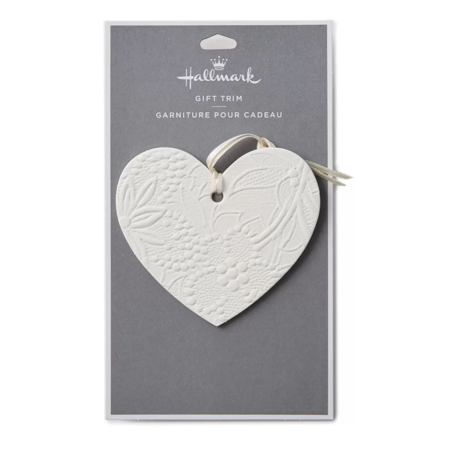 Flash Sale Embossed Heart Gift Trim With Ribbon Wedding