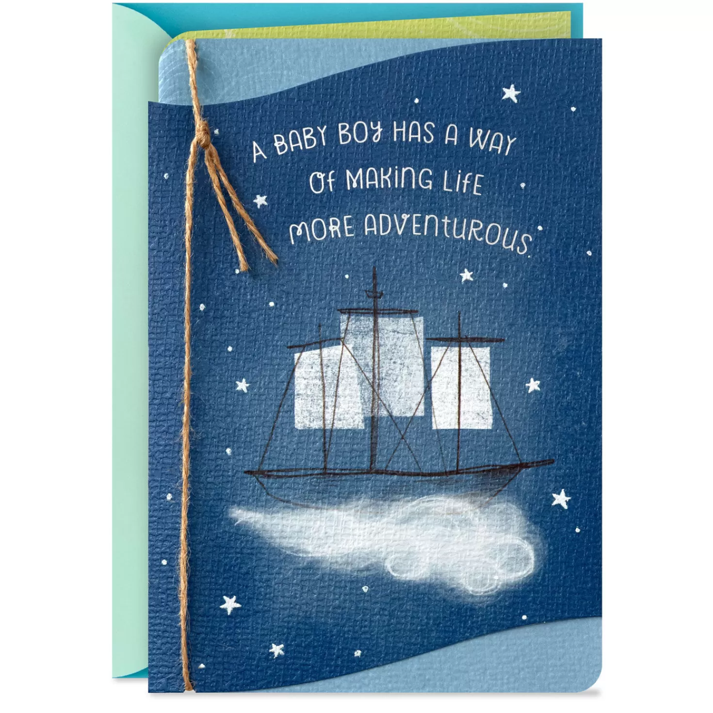 Baby>Hallmark Enjoy Every Magical Moment New Baby Boy Card