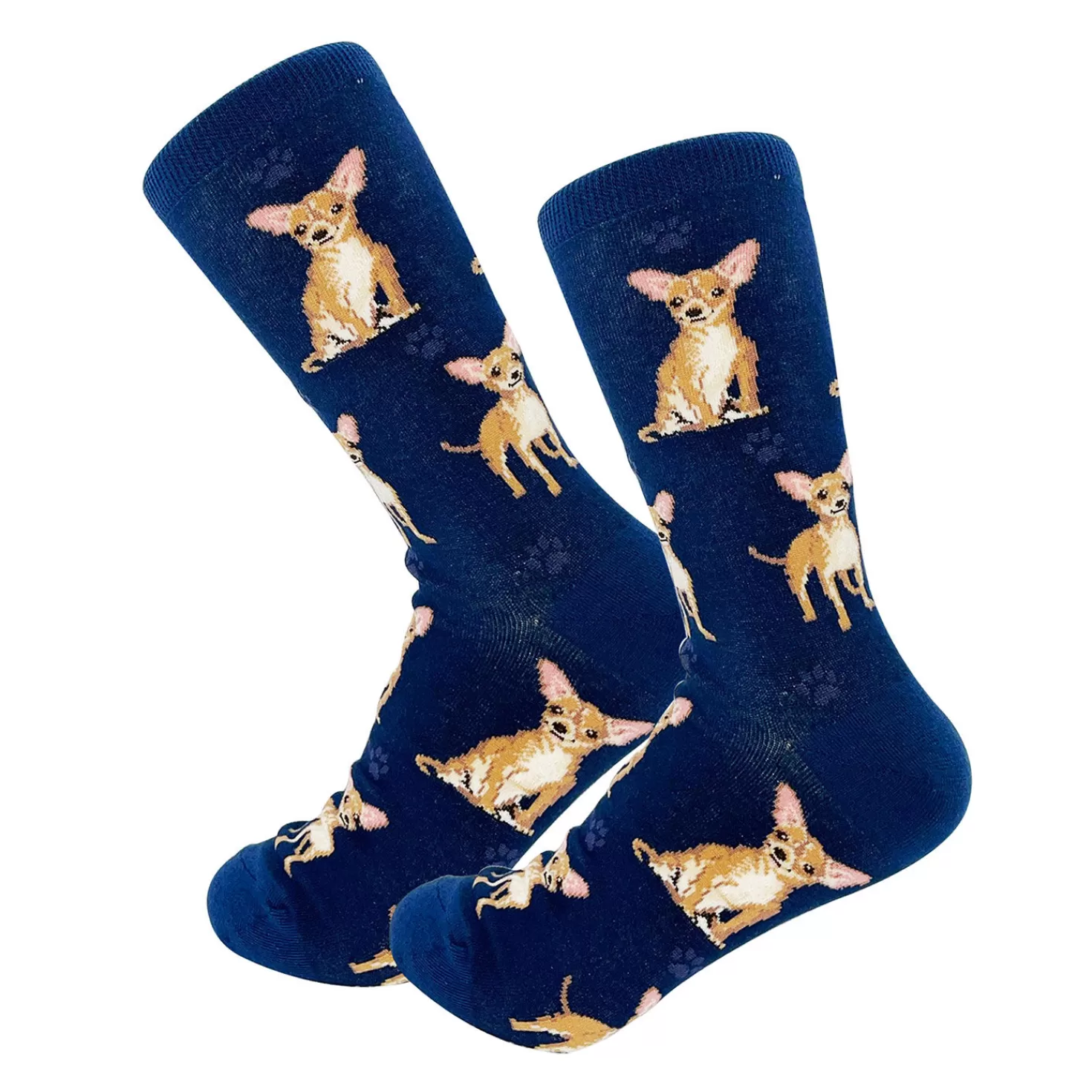 New E&S Pets Chihuahua Novelty Crew Socks Congratulations