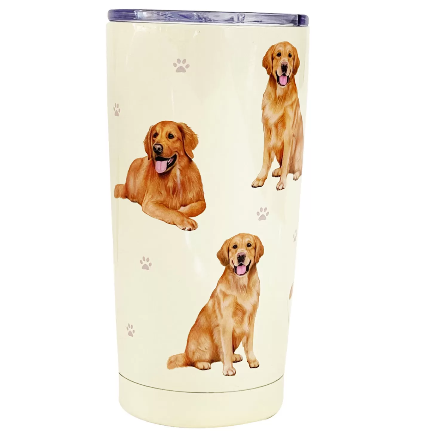 Hot E&S Pets Golden Retriever Stainless Steel Tumbler, 20 Oz. Congratulations