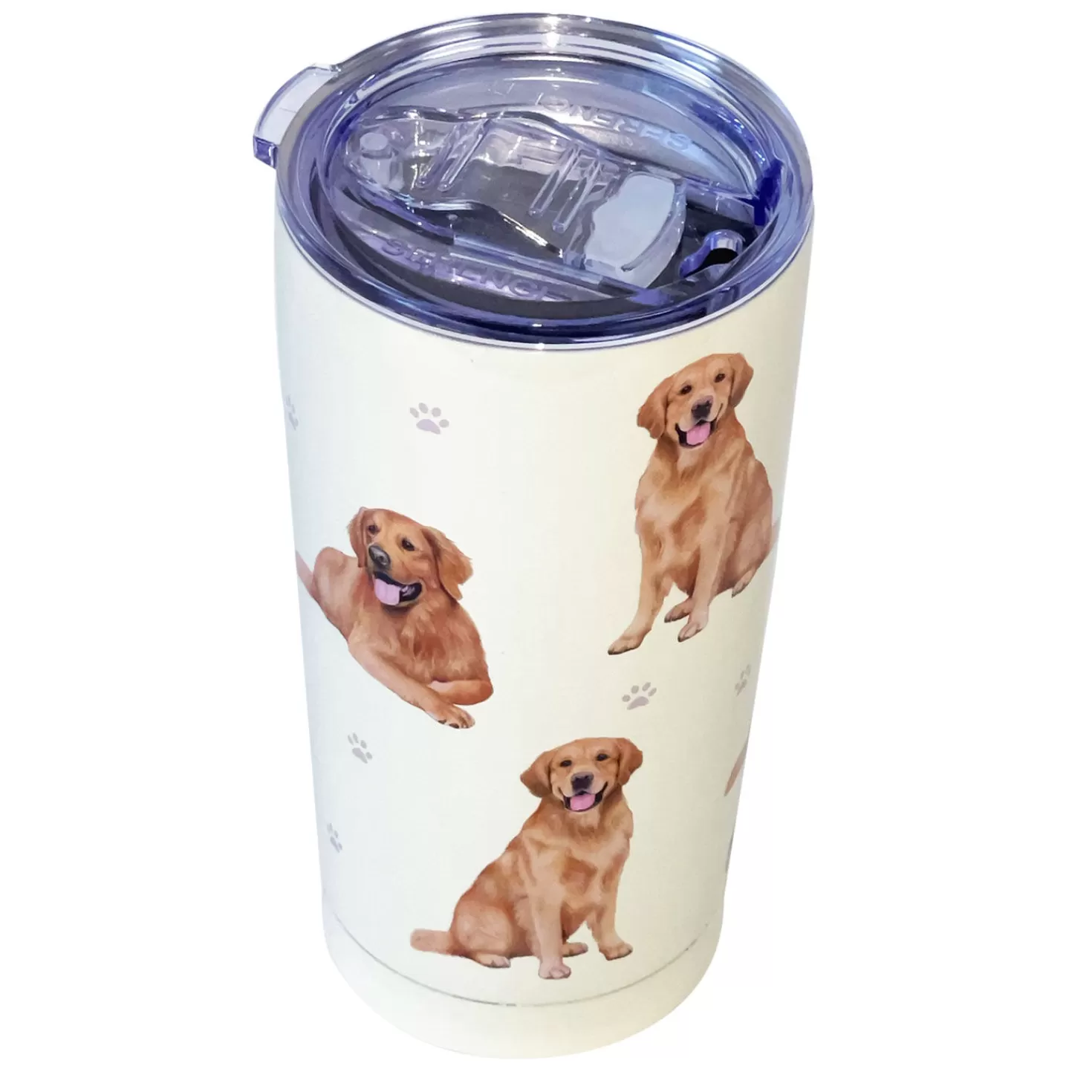 Hot E&S Pets Golden Retriever Stainless Steel Tumbler, 20 Oz. Congratulations