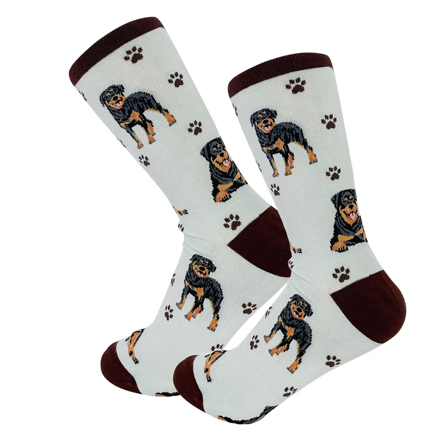 Hot E&S Pets Rottweiler Novelty Crew Socks Congratulations