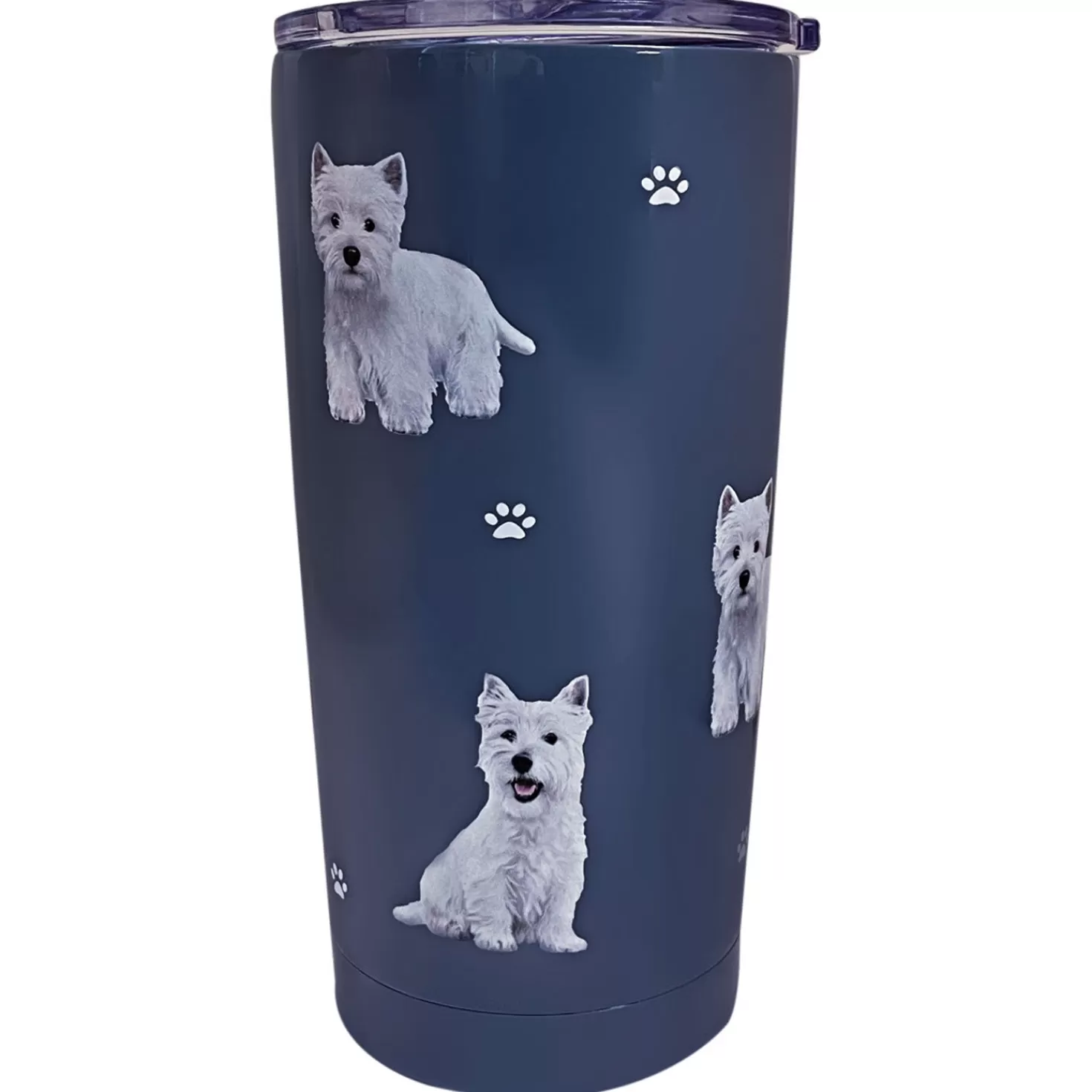 Hot E&S Pets West Highland White Terrier Stainless Steel Tumbler, 20 Oz. Congratulations