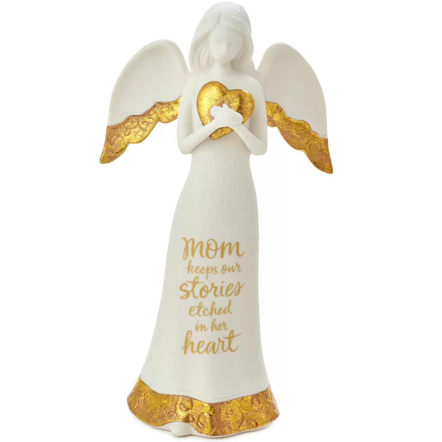 Sale Etched In A Mom's Heart Angel Figurine, 8.75" Encouragement