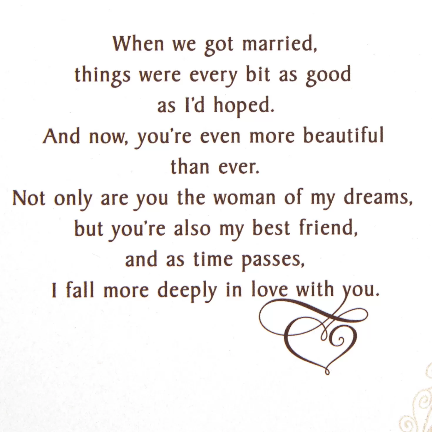 Anniversary>Hallmark Even More Deeply In Love Anniversary Card For Wife