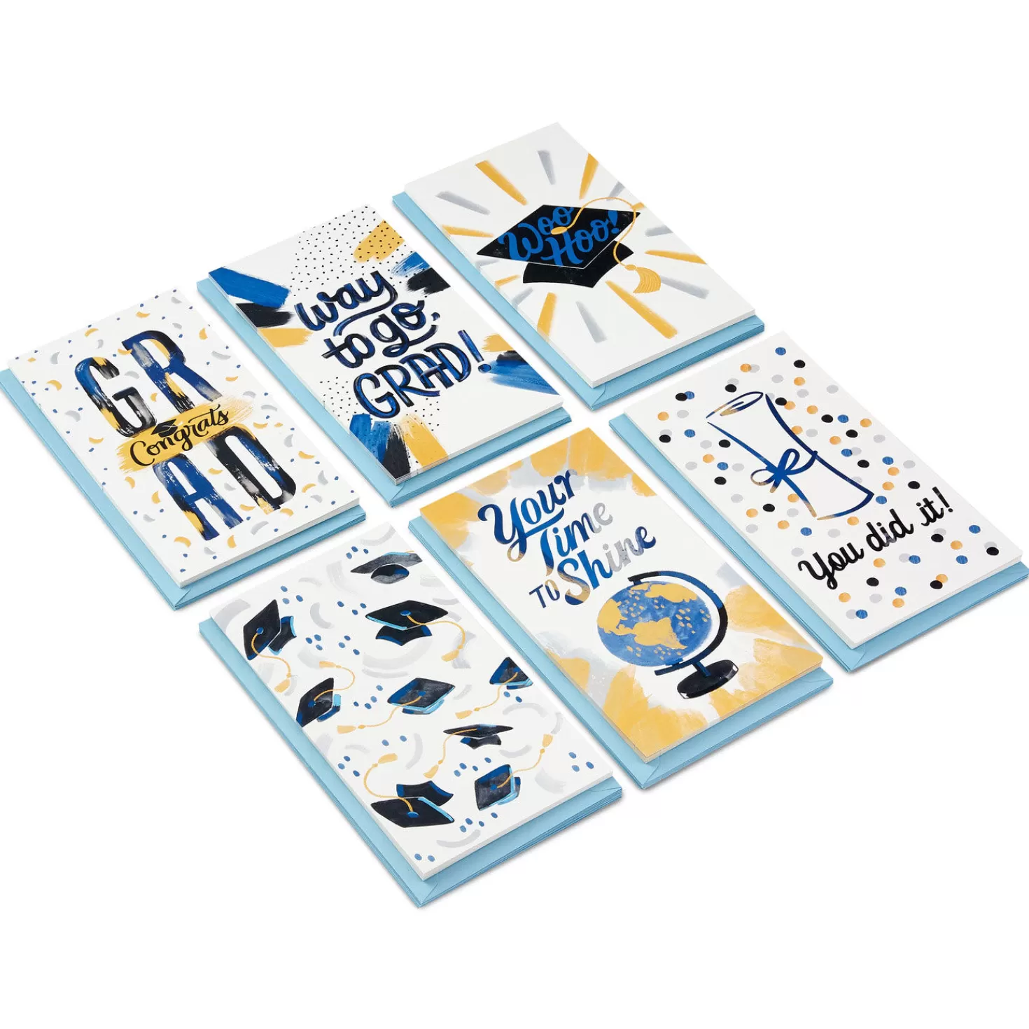 Best Festive Grad Wishes Graduation Cards Assortment, Pack Of 36 Graduation