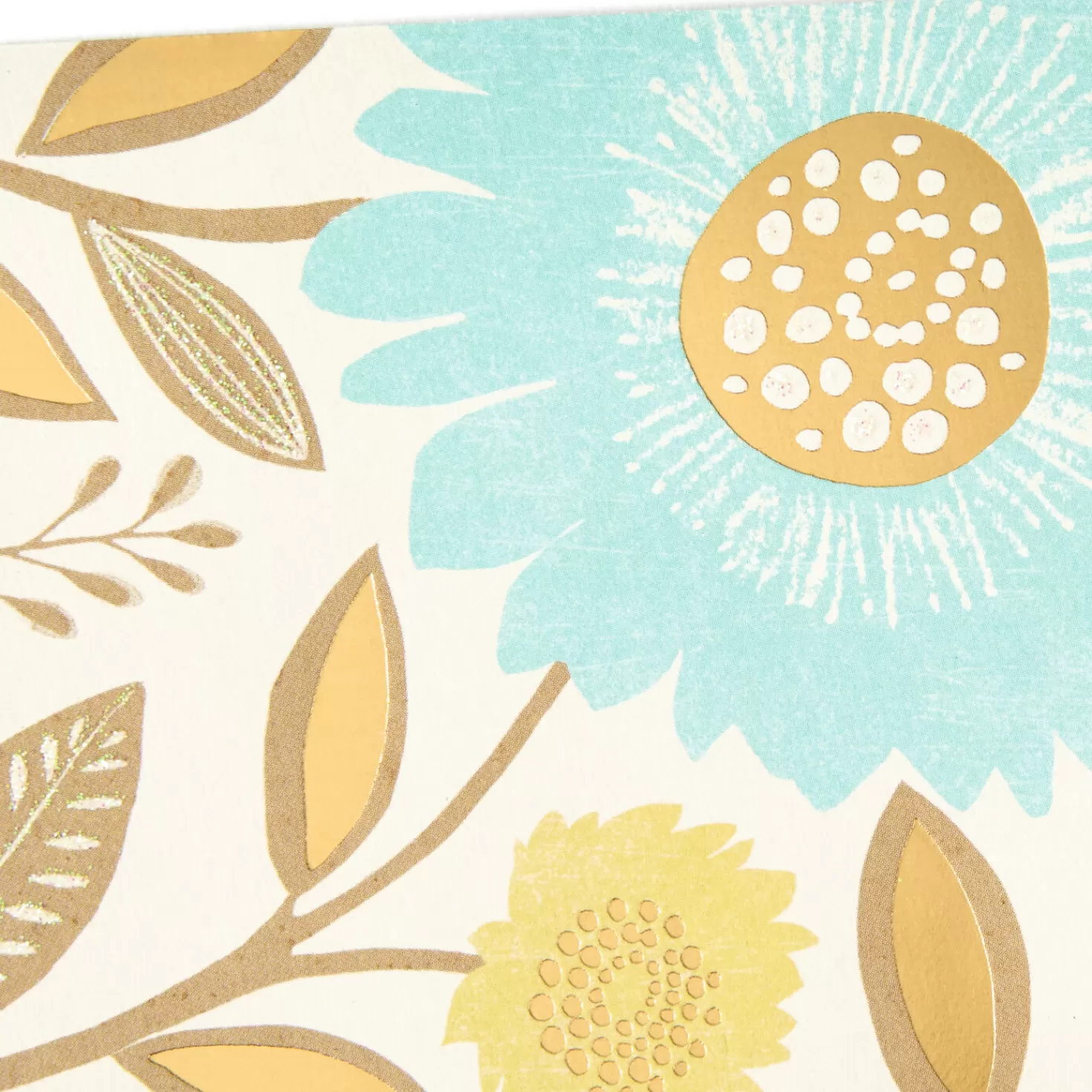 New Flowers And Dots Assorted Blank Note Cards, Box Of 50 Thank You
