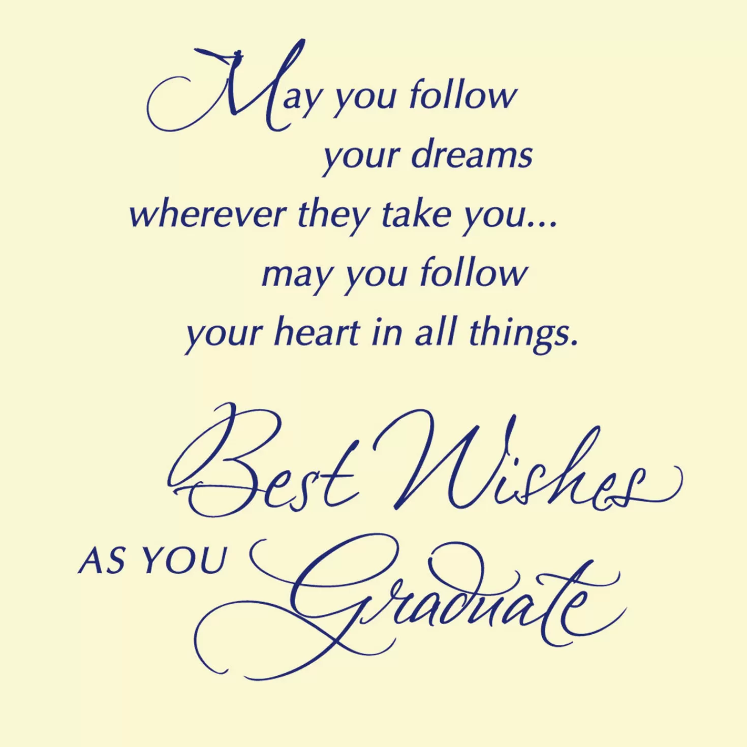 New Follow Your Dreams Money Holder Graduation Card For Grandson Graduation