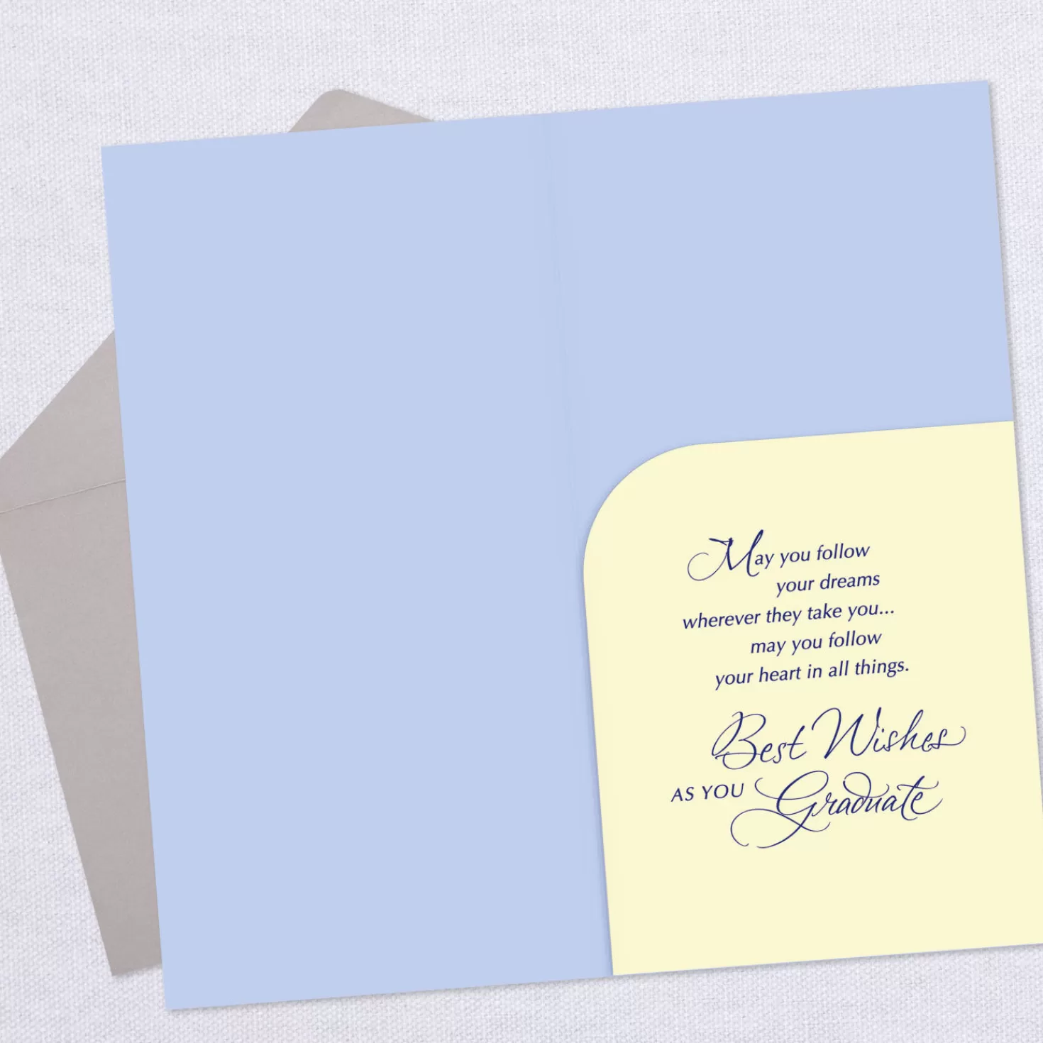 New Follow Your Dreams Money Holder Graduation Card For Grandson Graduation