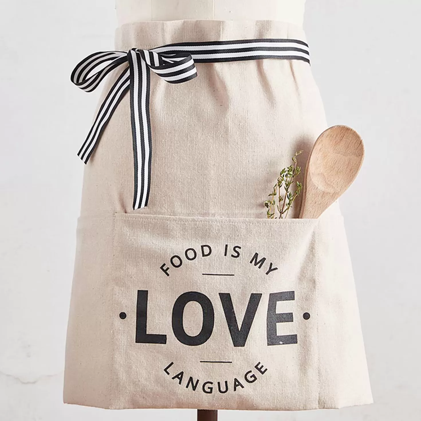 Cheap Food Is My Love Language Waist Apron Wedding