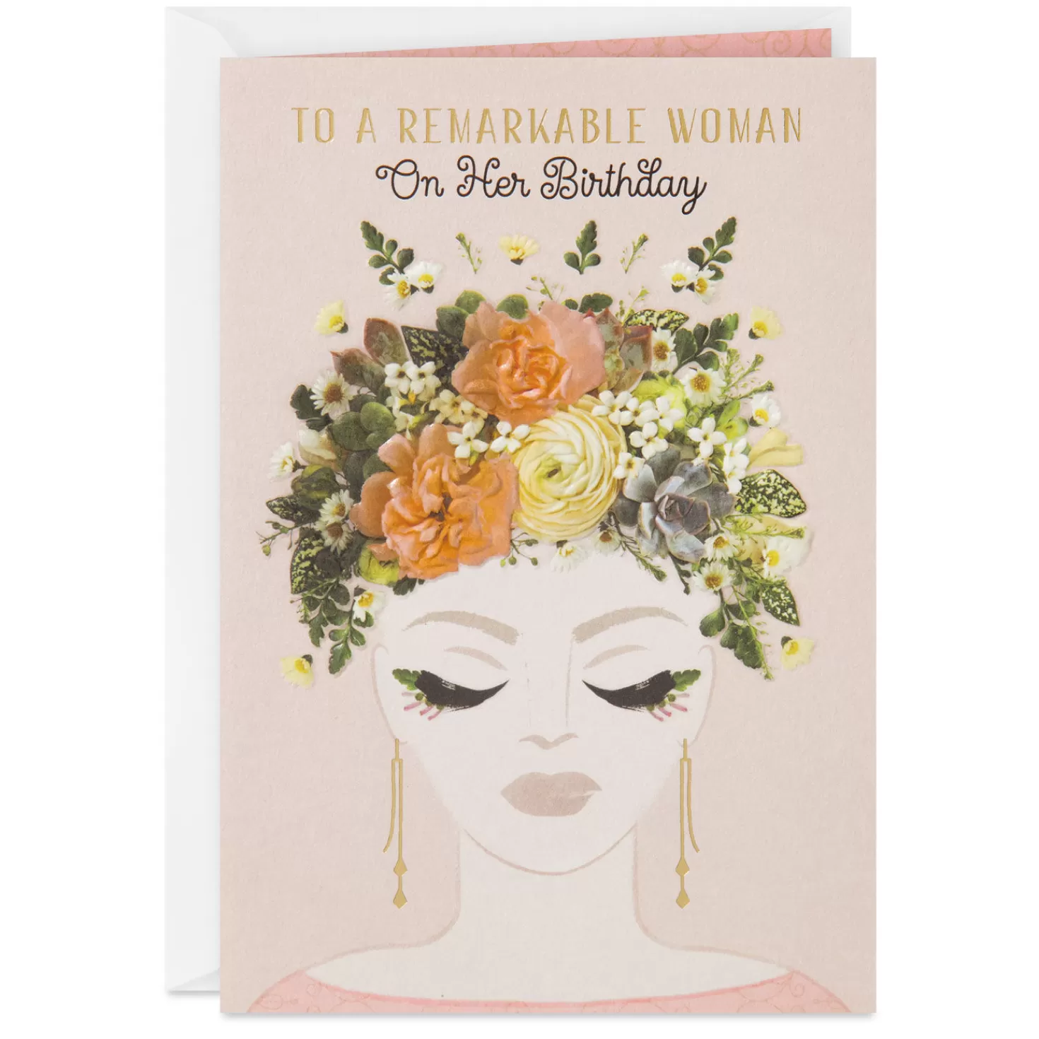 Birthday>Hallmark For A Remarkable Woman Birthday Card