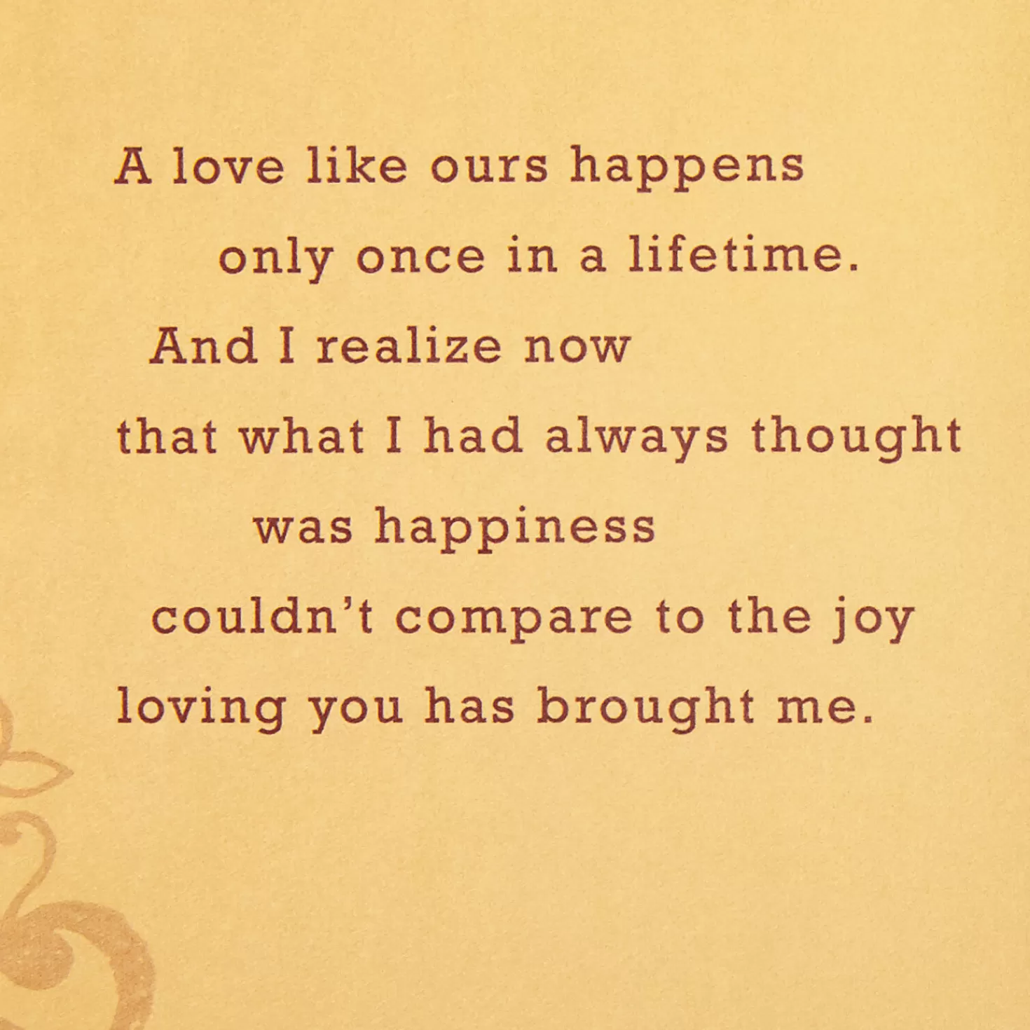 Birthday>Hallmark For The Love Of My Life Birthday Card