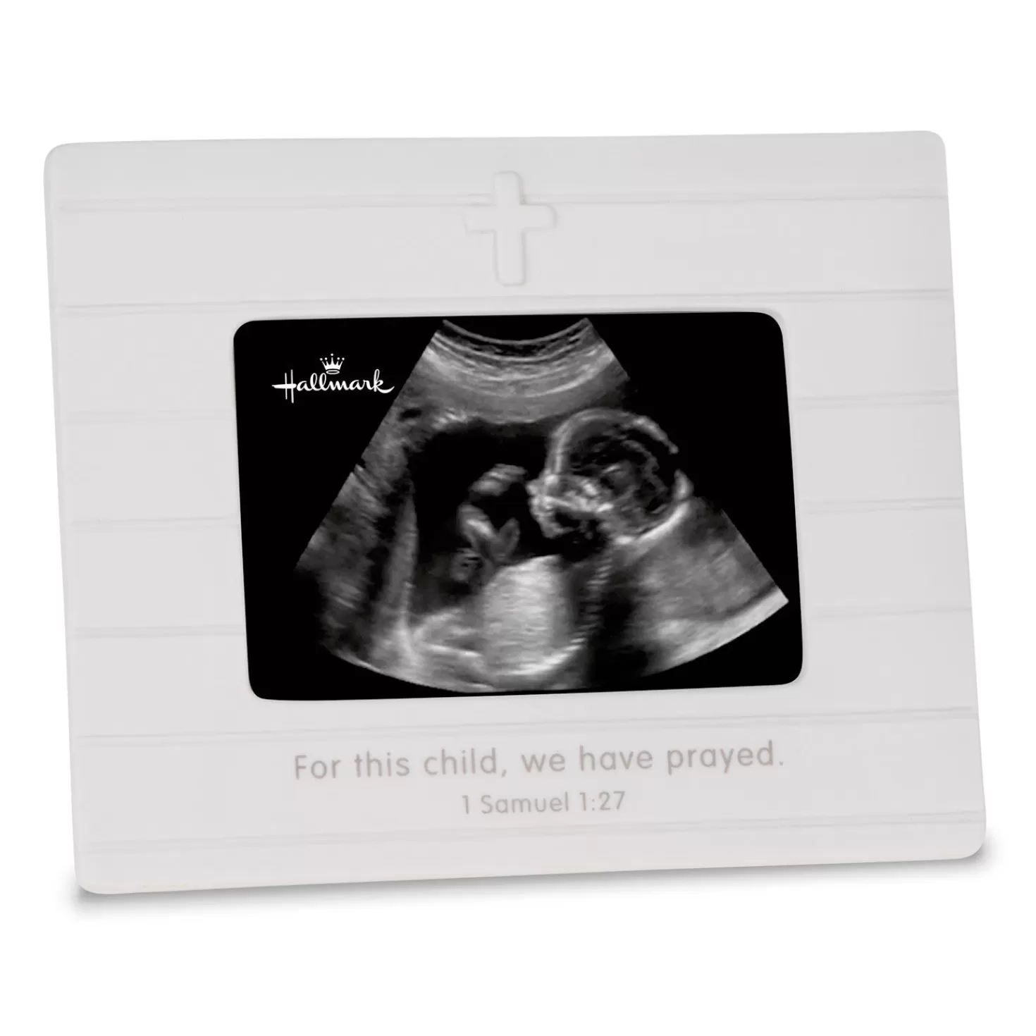 Baby>Hallmark For This Child We Prayed Sonogram Porcelain Picture Frame, 3.75X2.5