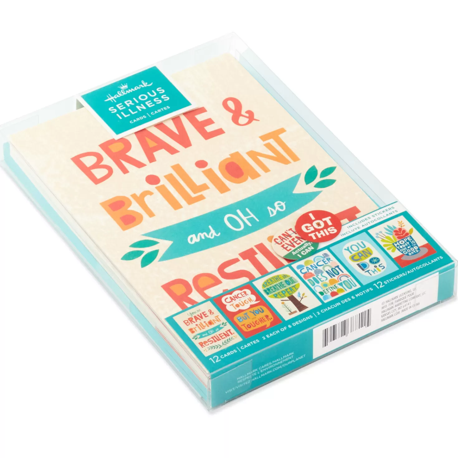 Sale Get Well And Encouragement Assorted Cards, Box Of 12 Encouragement