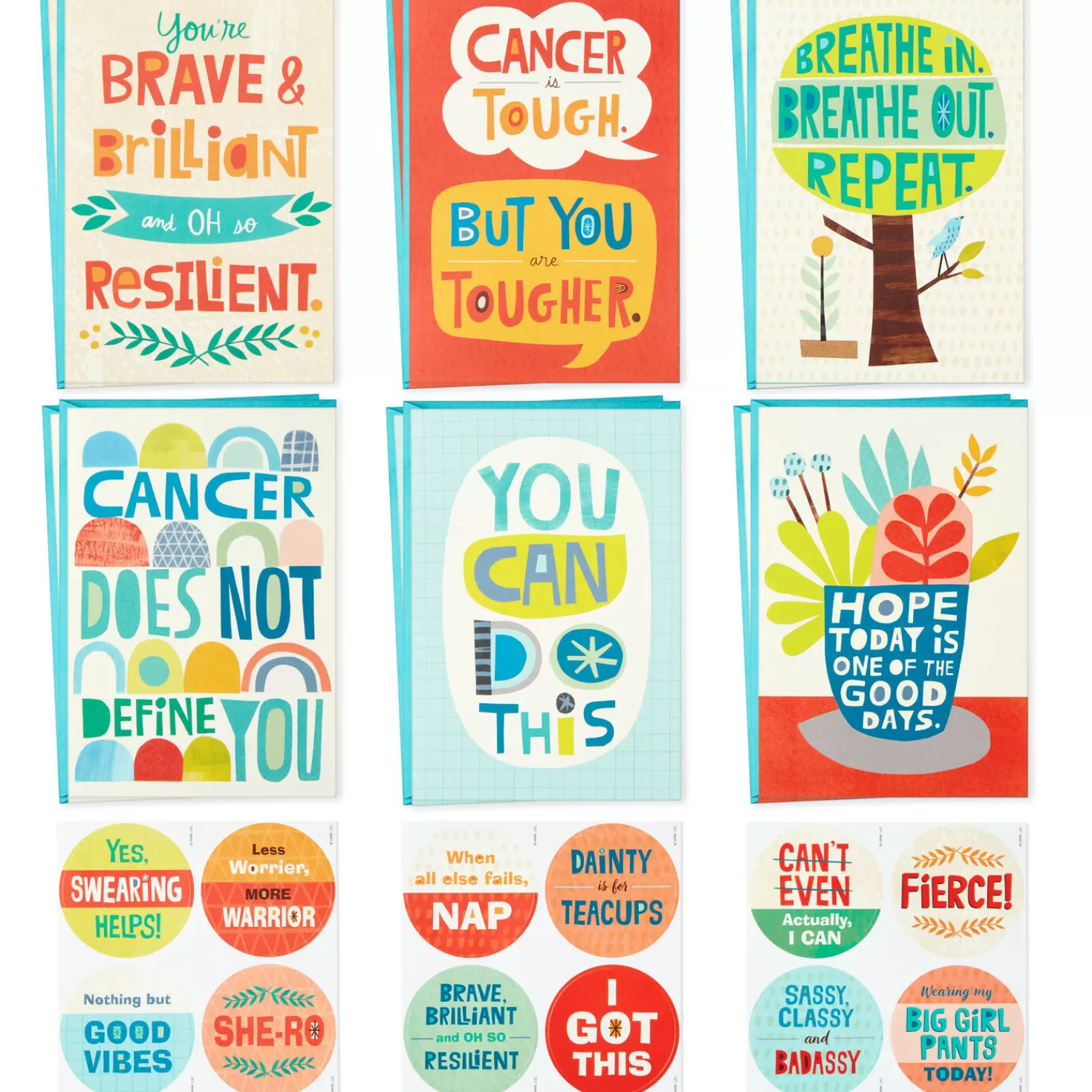 Sale Get Well And Encouragement Assorted Cards, Box Of 12 Encouragement