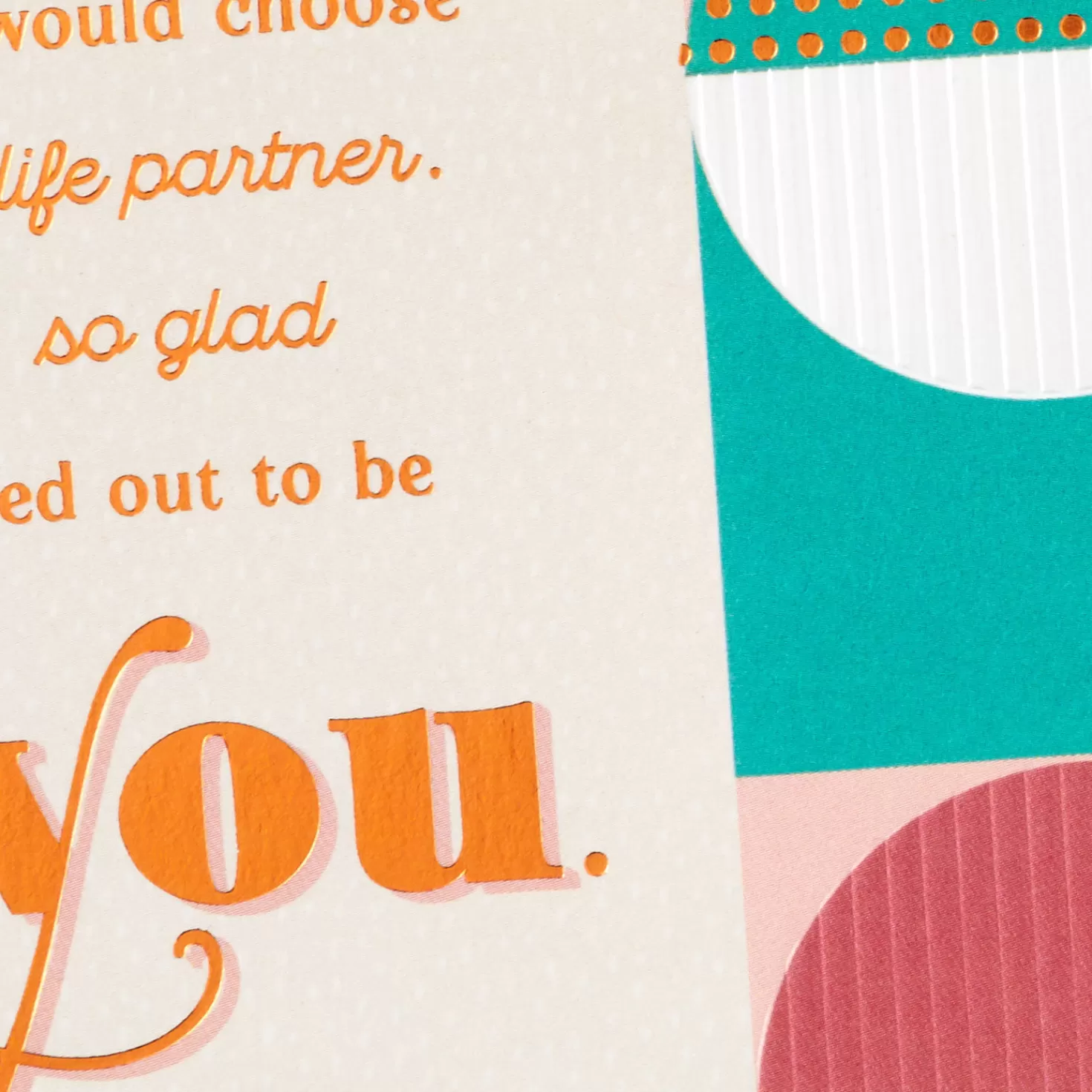 Birthday>Hallmark Glad It's You Birthday Card For Child's Romantic Partner