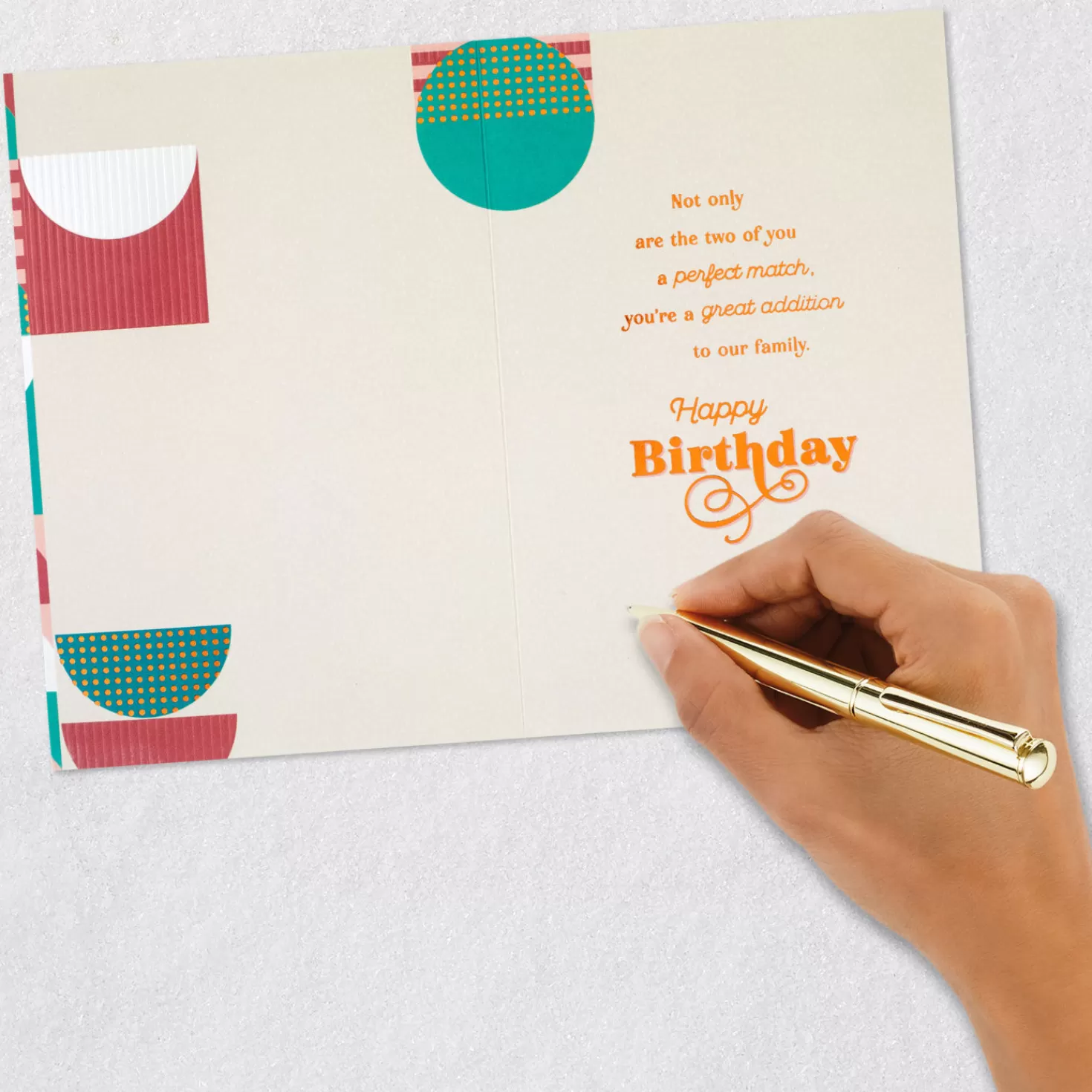 Birthday>Hallmark Glad It's You Birthday Card For Child's Romantic Partner