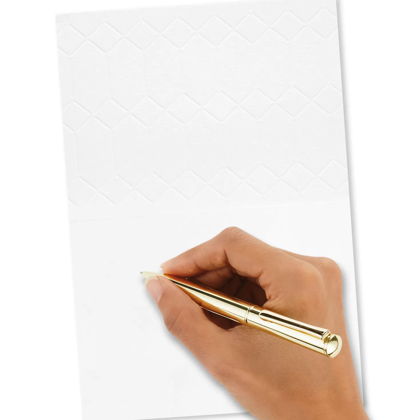 Best Sale Gold Butterfly On Pink Blank Note Cards, Box Of 8 Thank You