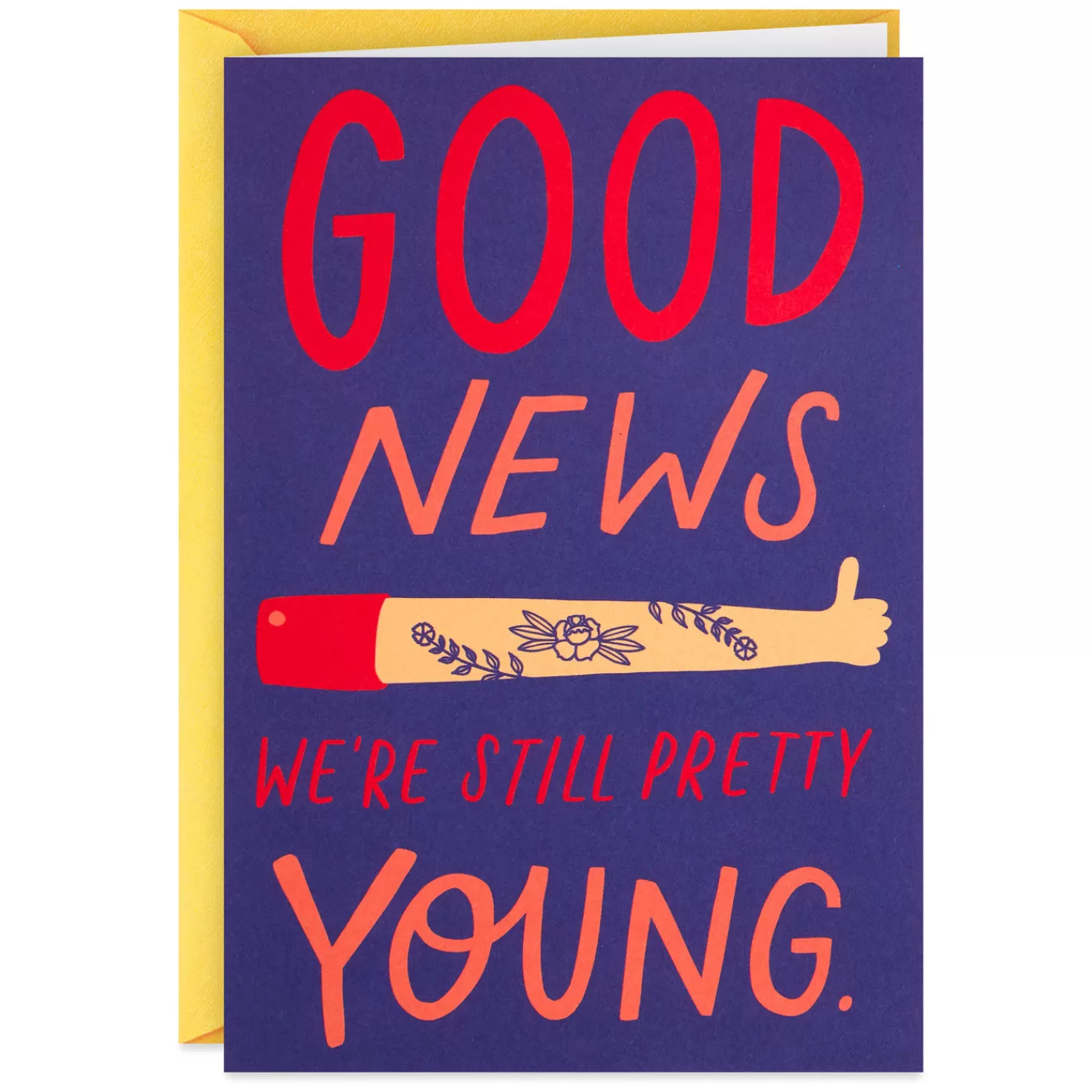 Birthday>Hallmark Good And Bad News Funny Birthday Card