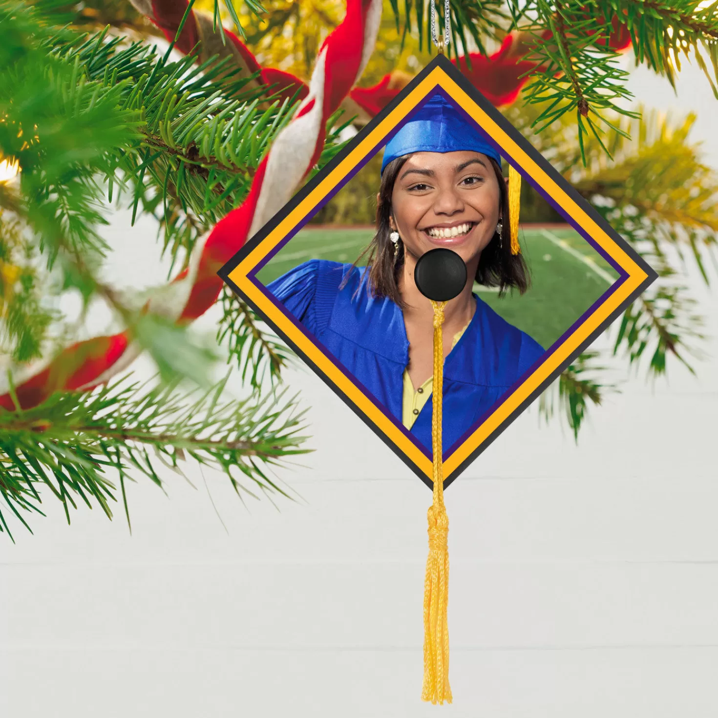 Cheap Graduation Cap Photo Personalized Ornament Graduation