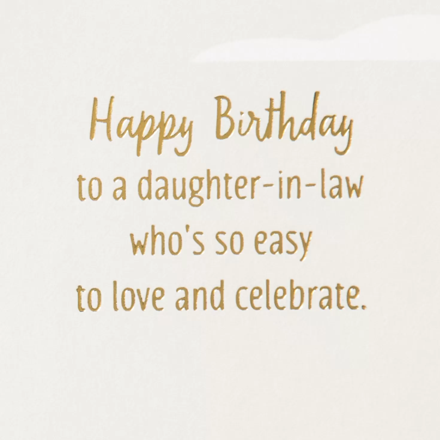Birthday>Hallmark Grateful You'Re In The Family Birthday Card For Daughter-In-Law