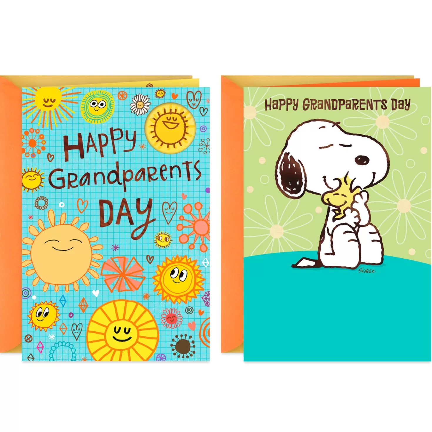 Grandparents Day (9/10)>Hallmark Hugs And Smiles Grandparents Day Cards Assortment