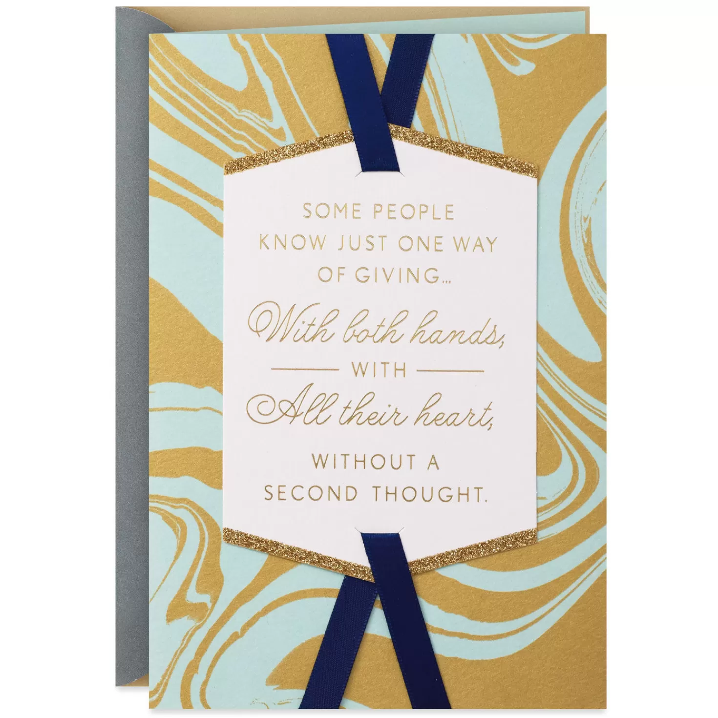 Online Hands And Heart Thank-You Card Thank You