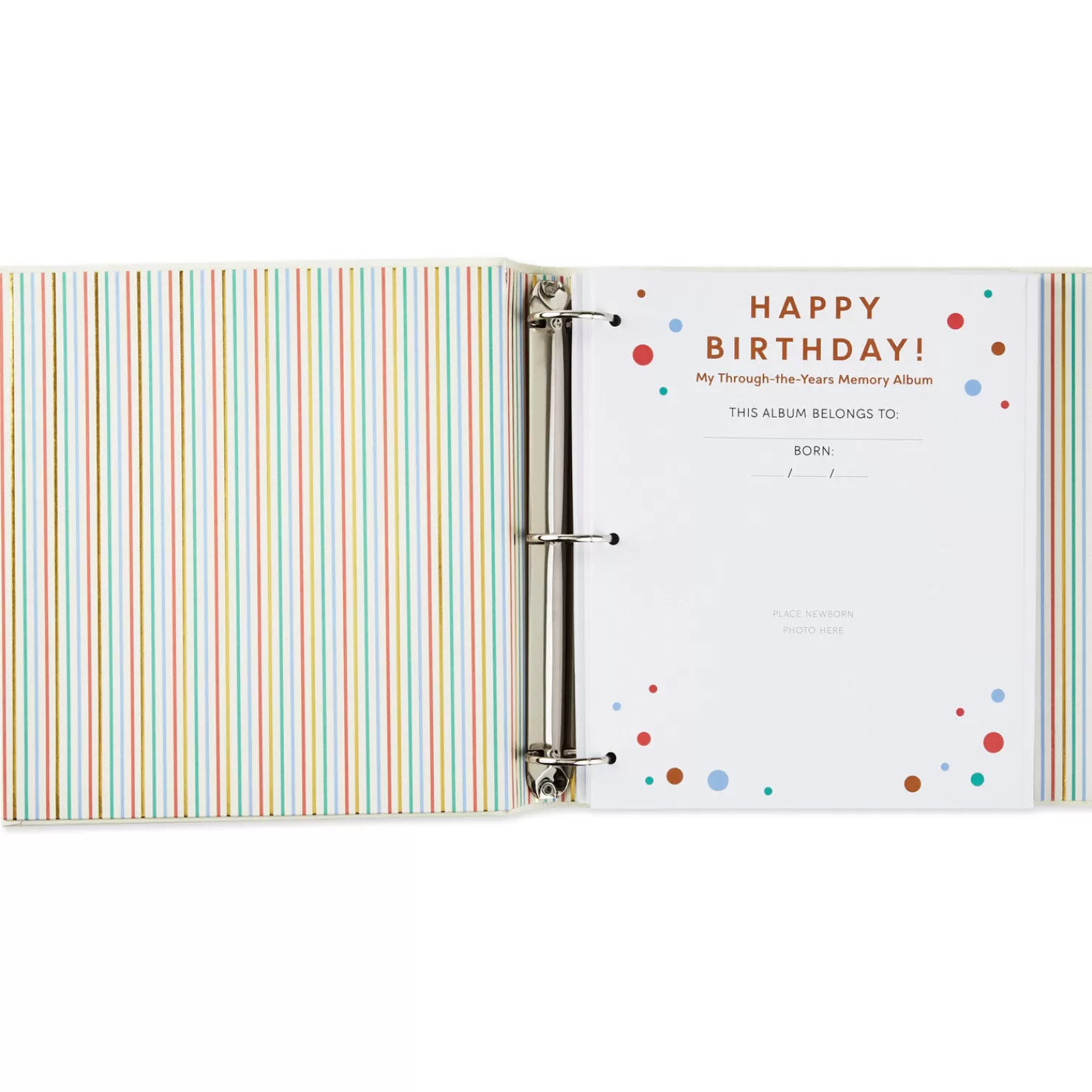 Birthday>Hallmark Happy Birthday!: My Through-The-Years Memory Album