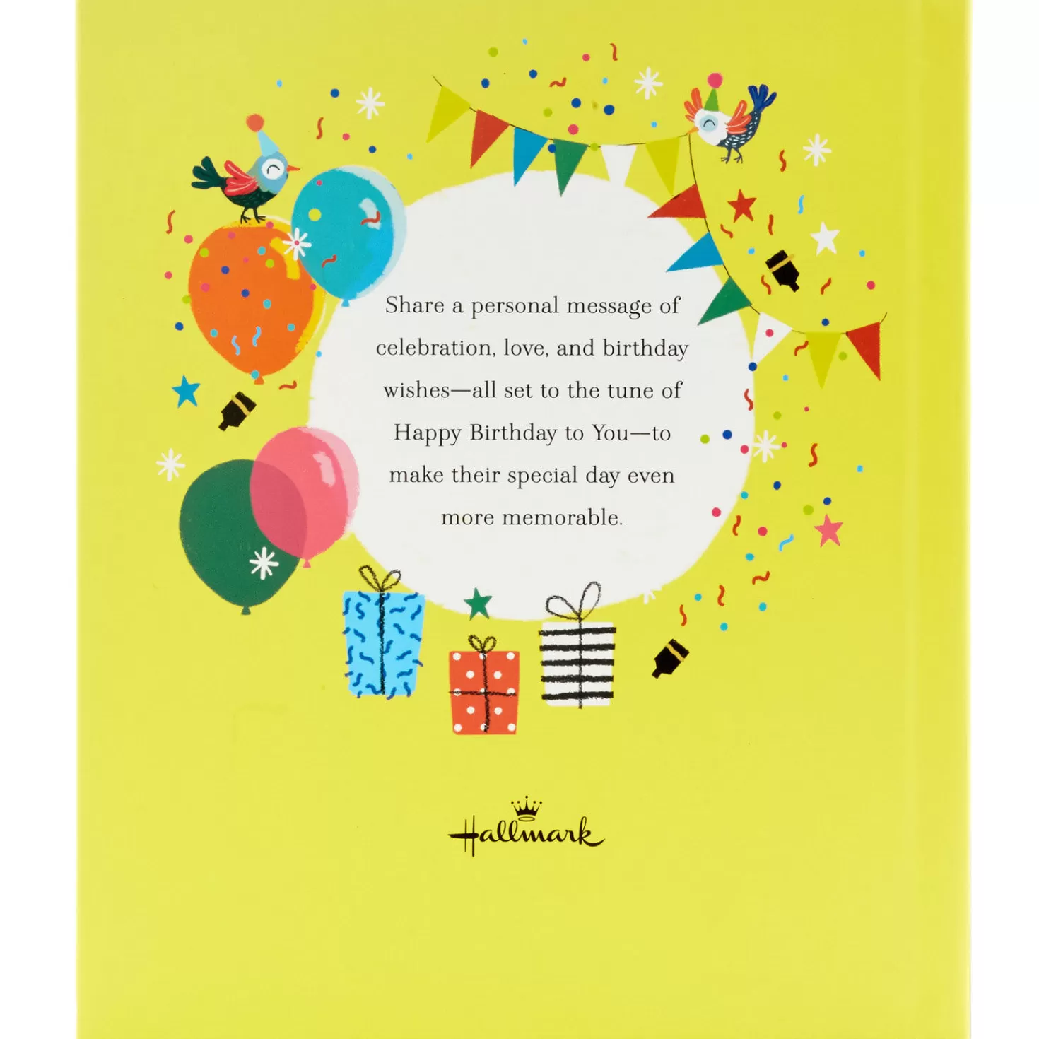 Birthday>Hallmark Happy Birthday To You! Recordable Storybook With Music