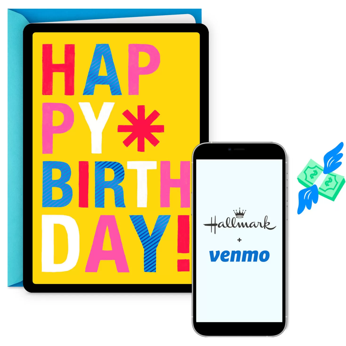 Birthday>Hallmark Happy Birthday Venmo Birthday Card