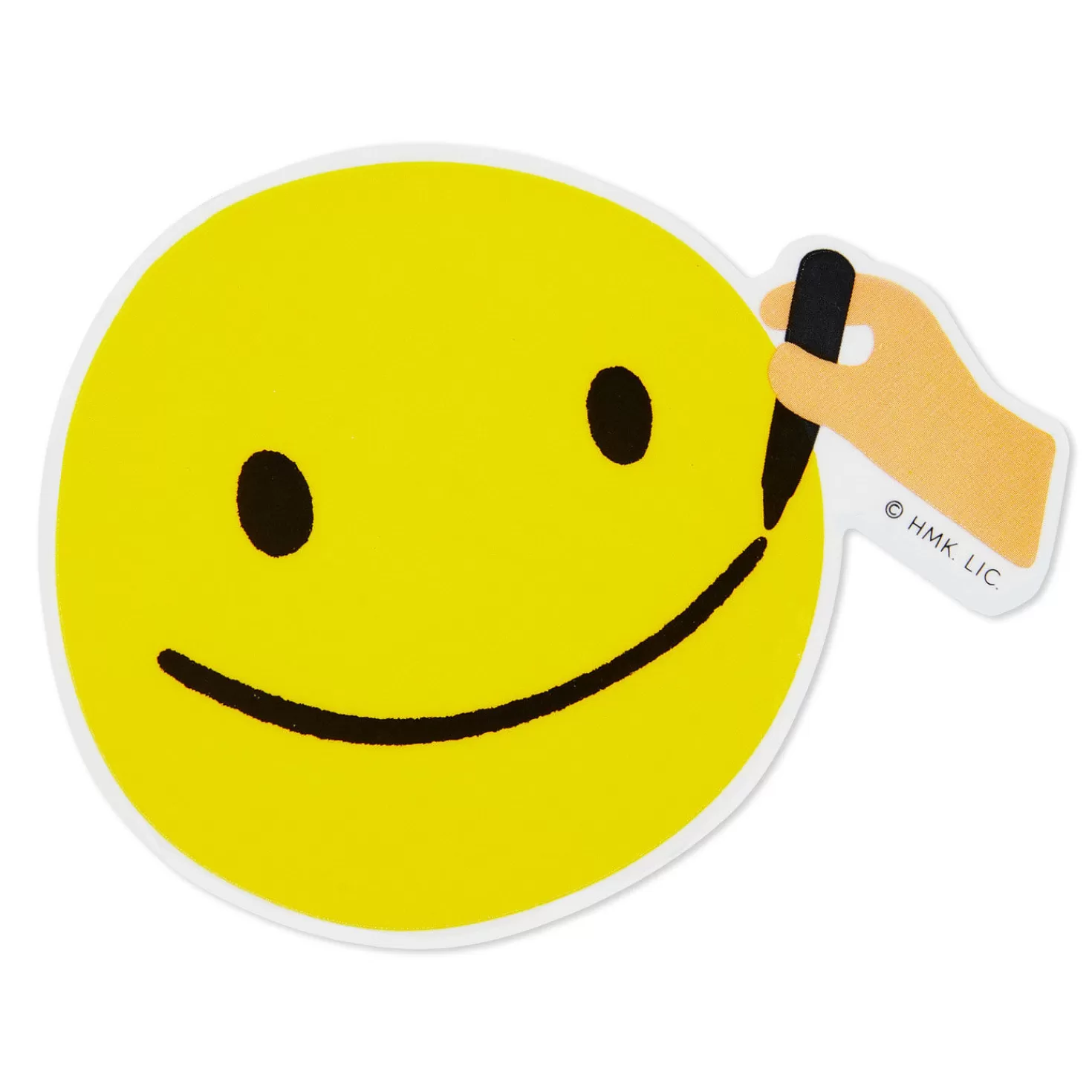 Sale Happy Face Doodle Vinyl Decal Encouragement