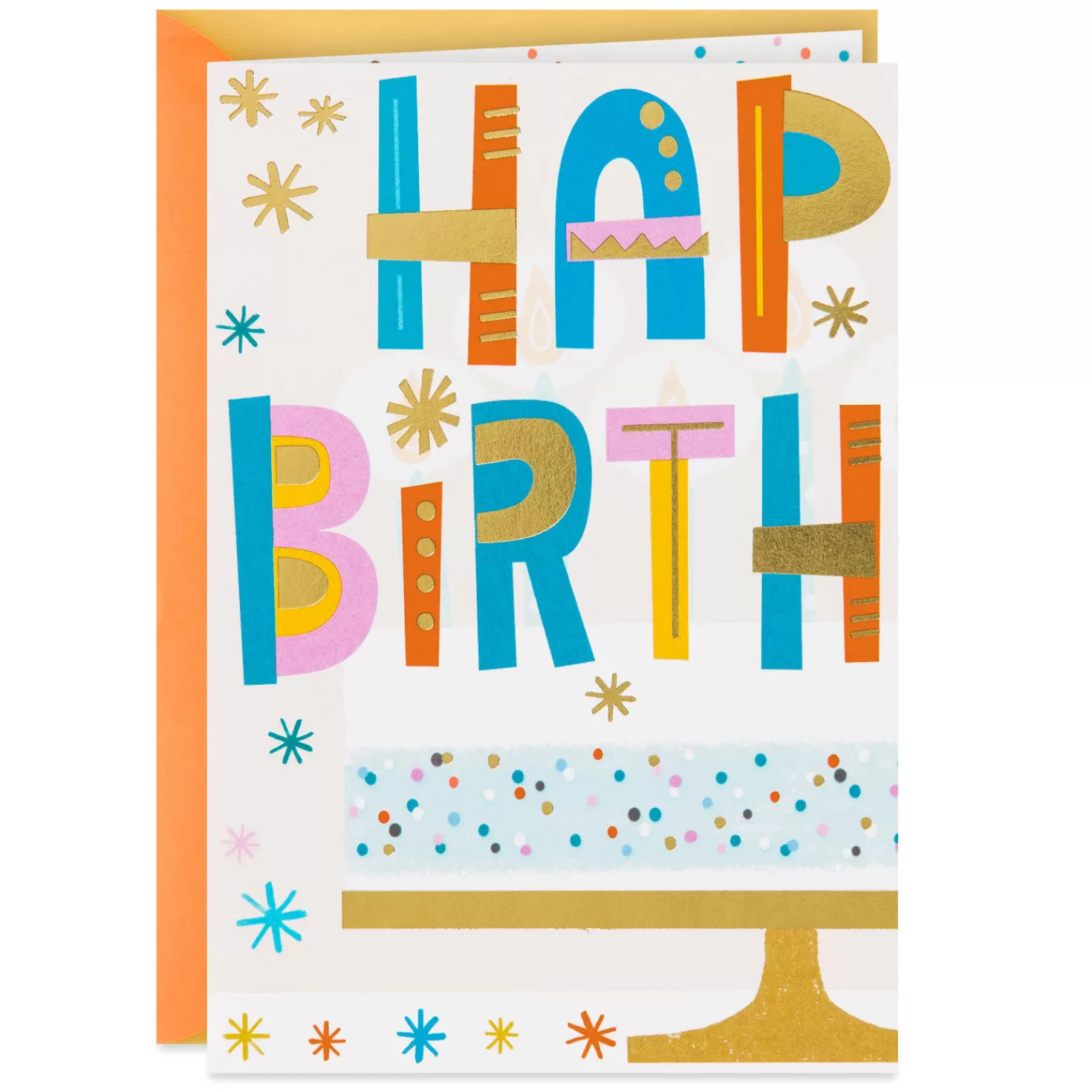 Birthday>Hallmark Have A Full Celebration Half Birthday Card