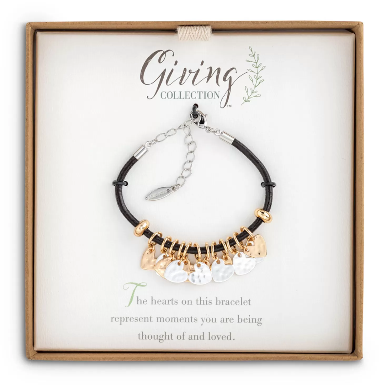 Cheap Heart Charms Giving Collection Bracelet Encouragement