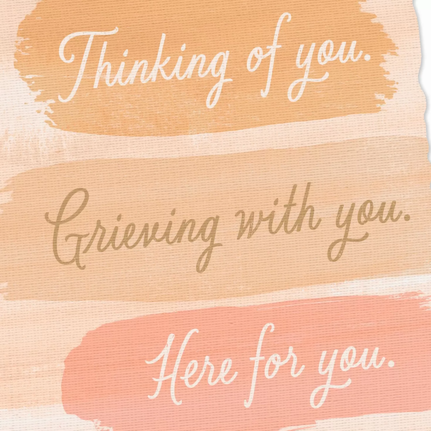 Cheap Here For You As Long As You Need Sympathy Card Sympathy