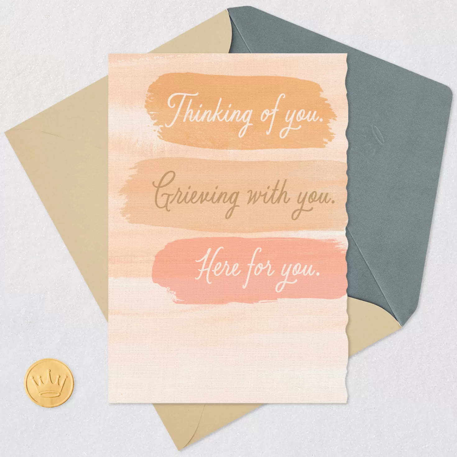 Cheap Here For You As Long As You Need Sympathy Card Sympathy