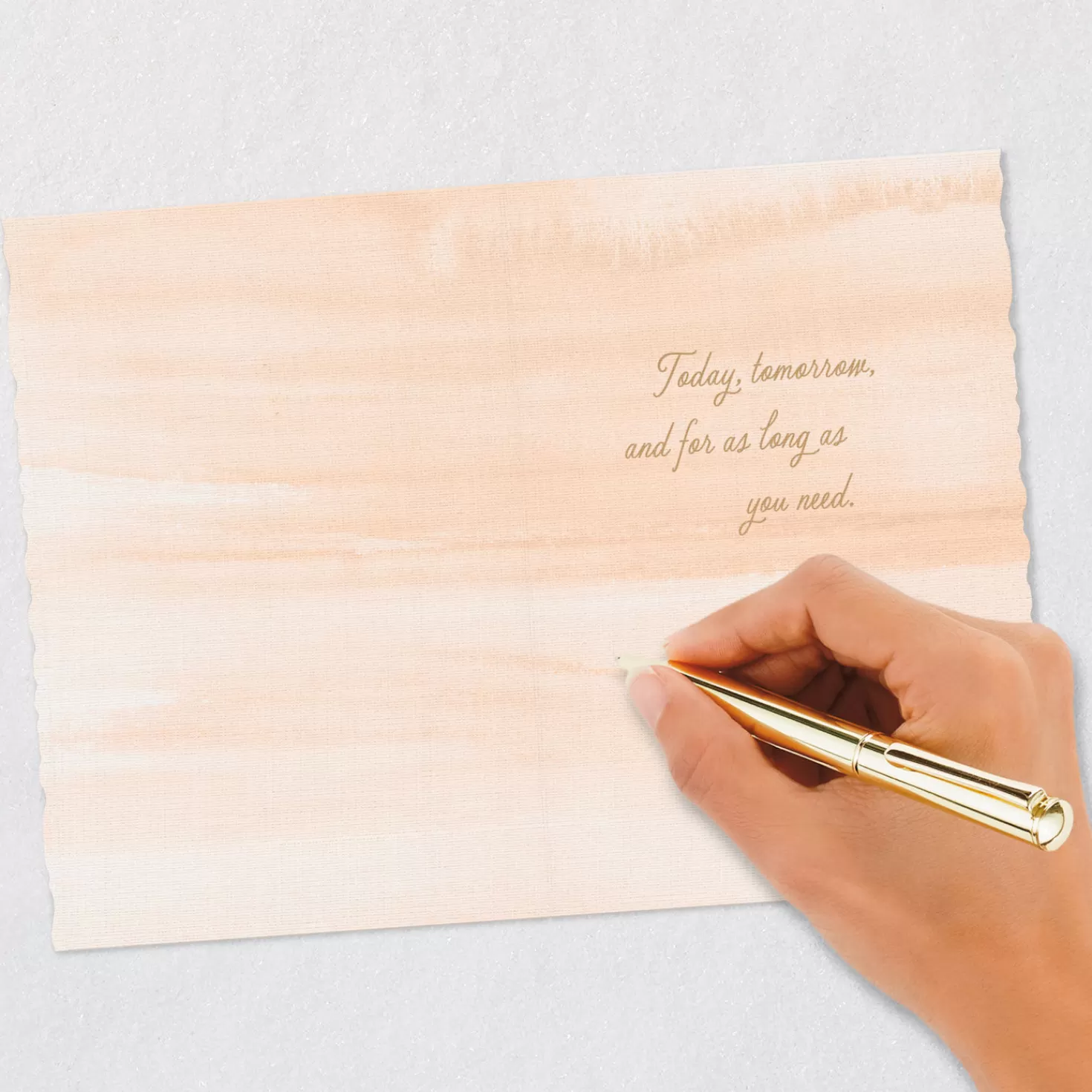 Cheap Here For You As Long As You Need Sympathy Card Sympathy