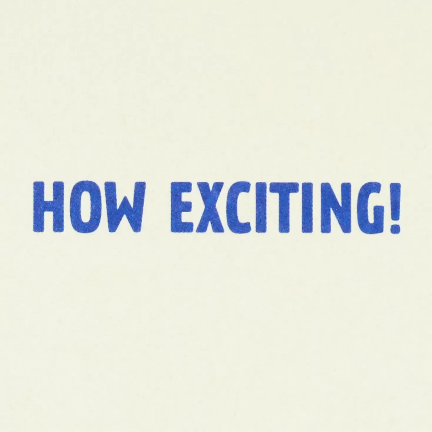 New How Exciting! Congratulations Card Congratulations