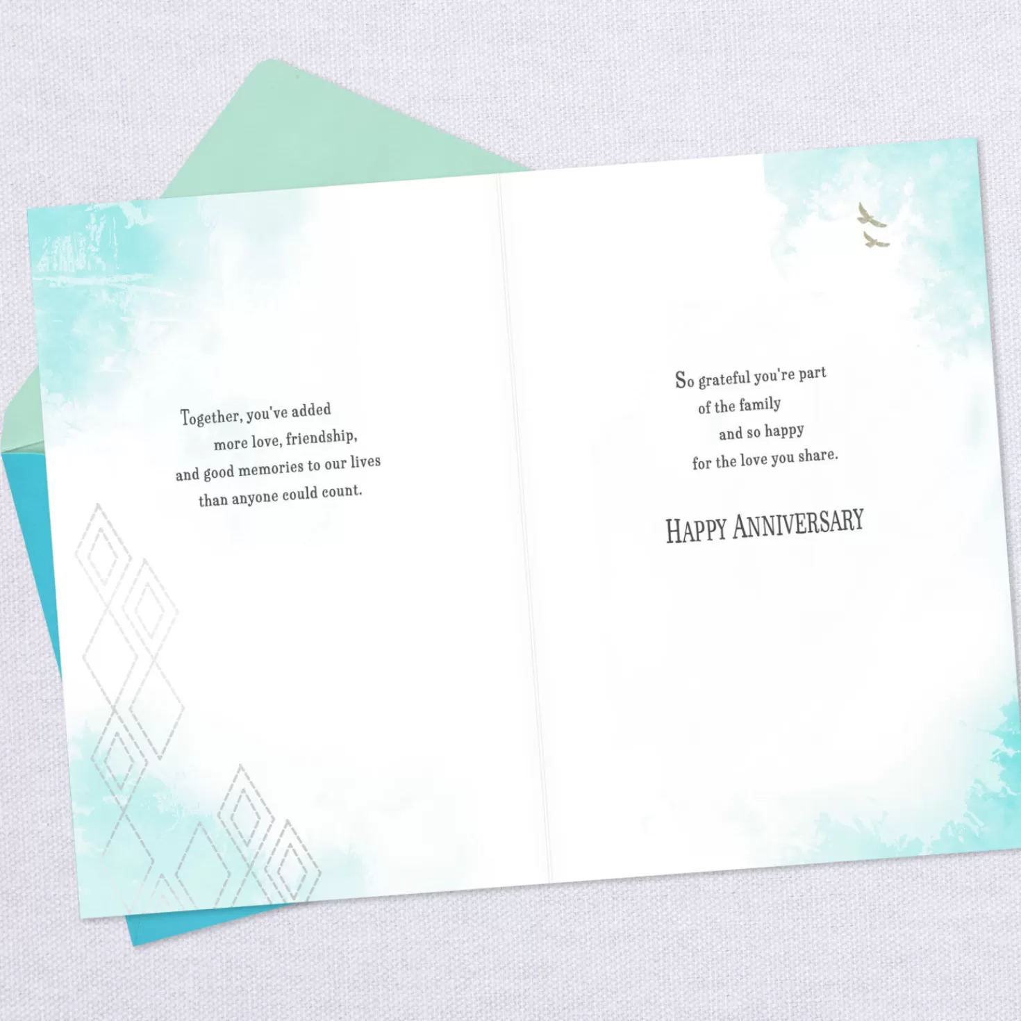 Anniversary>Hallmark Impressionist Landscape Anniversary Card For Brother And His Partner