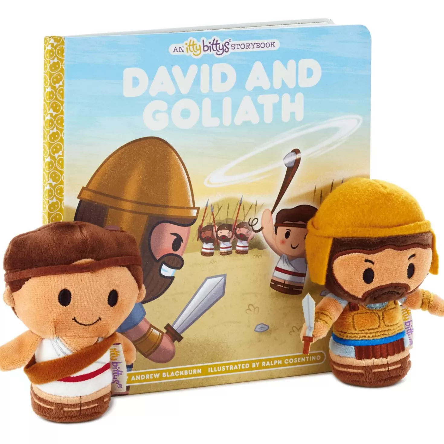 Discount Itty Bittys® David And Goliath Plush And Storybook Set First Communion