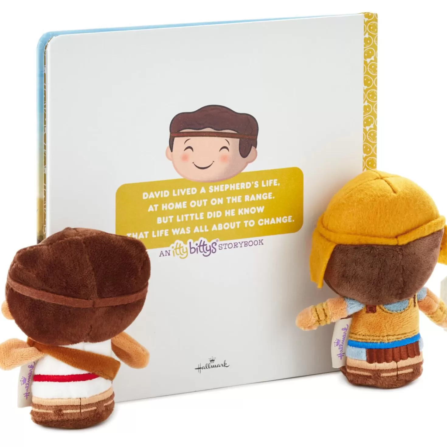Discount Itty Bittys® David And Goliath Plush And Storybook Set First Communion