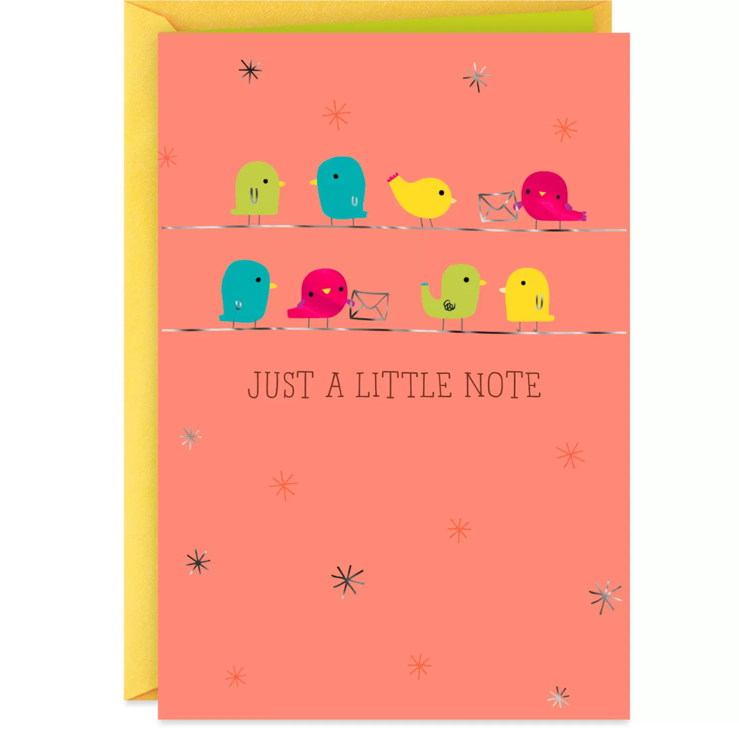 Cheap Just A Little Note Blank Card Encouragement