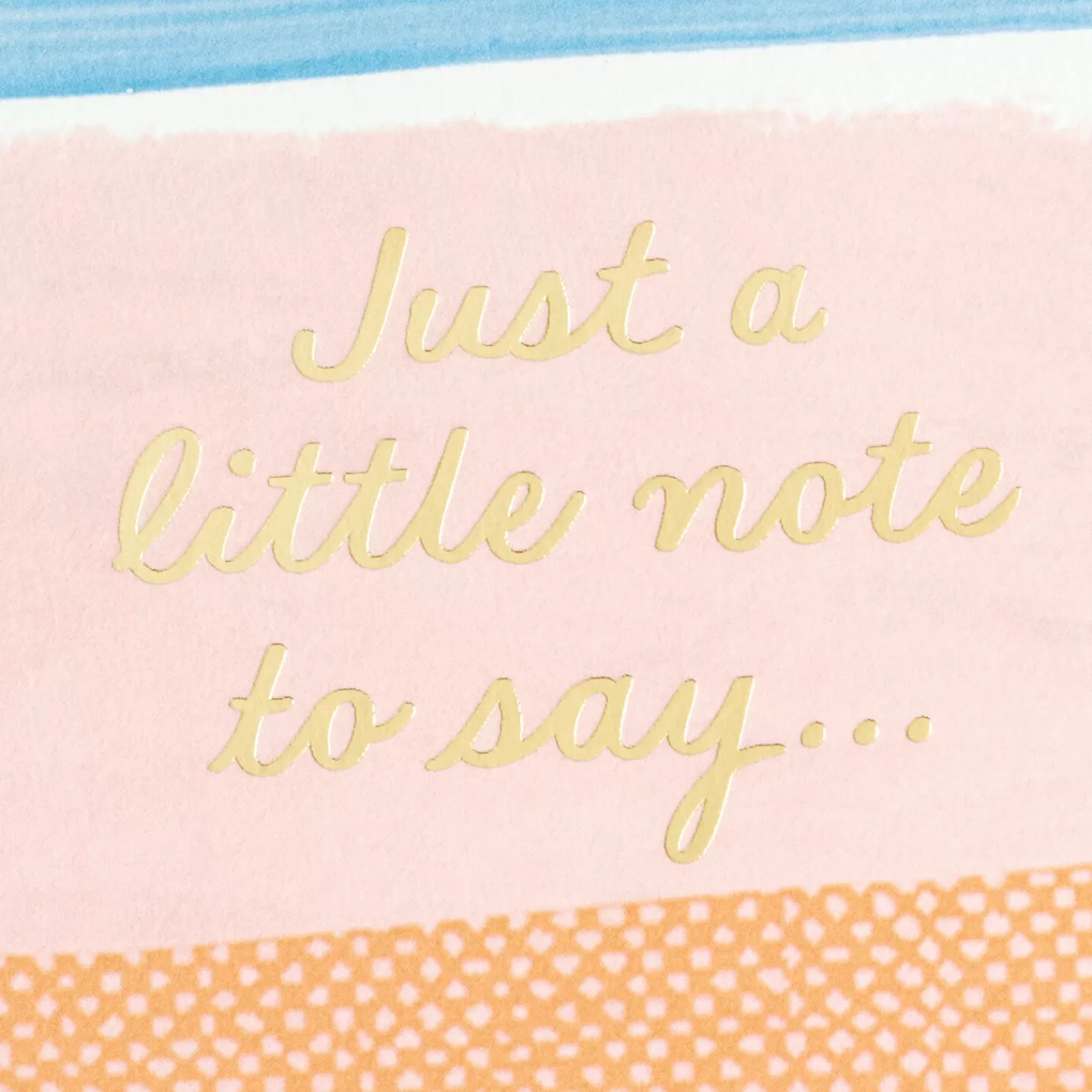 Sale Just A Little Note Blank Note Cards, Box Of 10 Thank You
