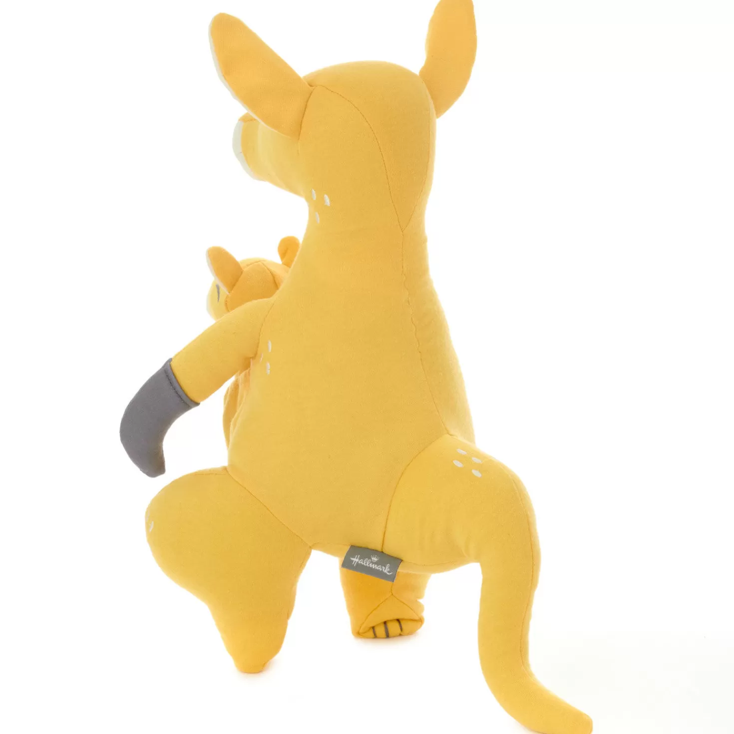 Baby>Hallmark Kangaroo And Baby Joey Stuffed Animal And Rattle Set