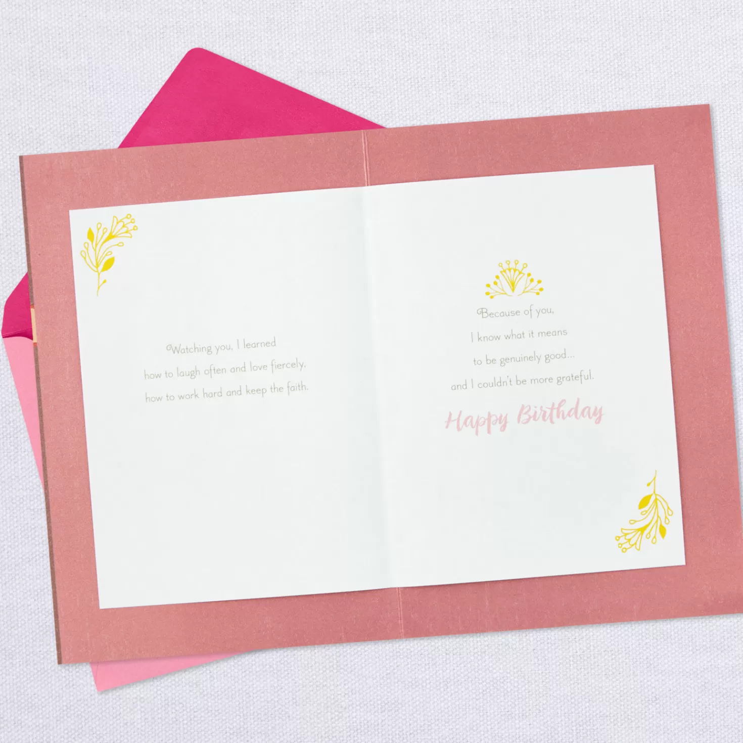 Birthday>Hallmark Life's Most Important Lessons Birthday Card For Mom