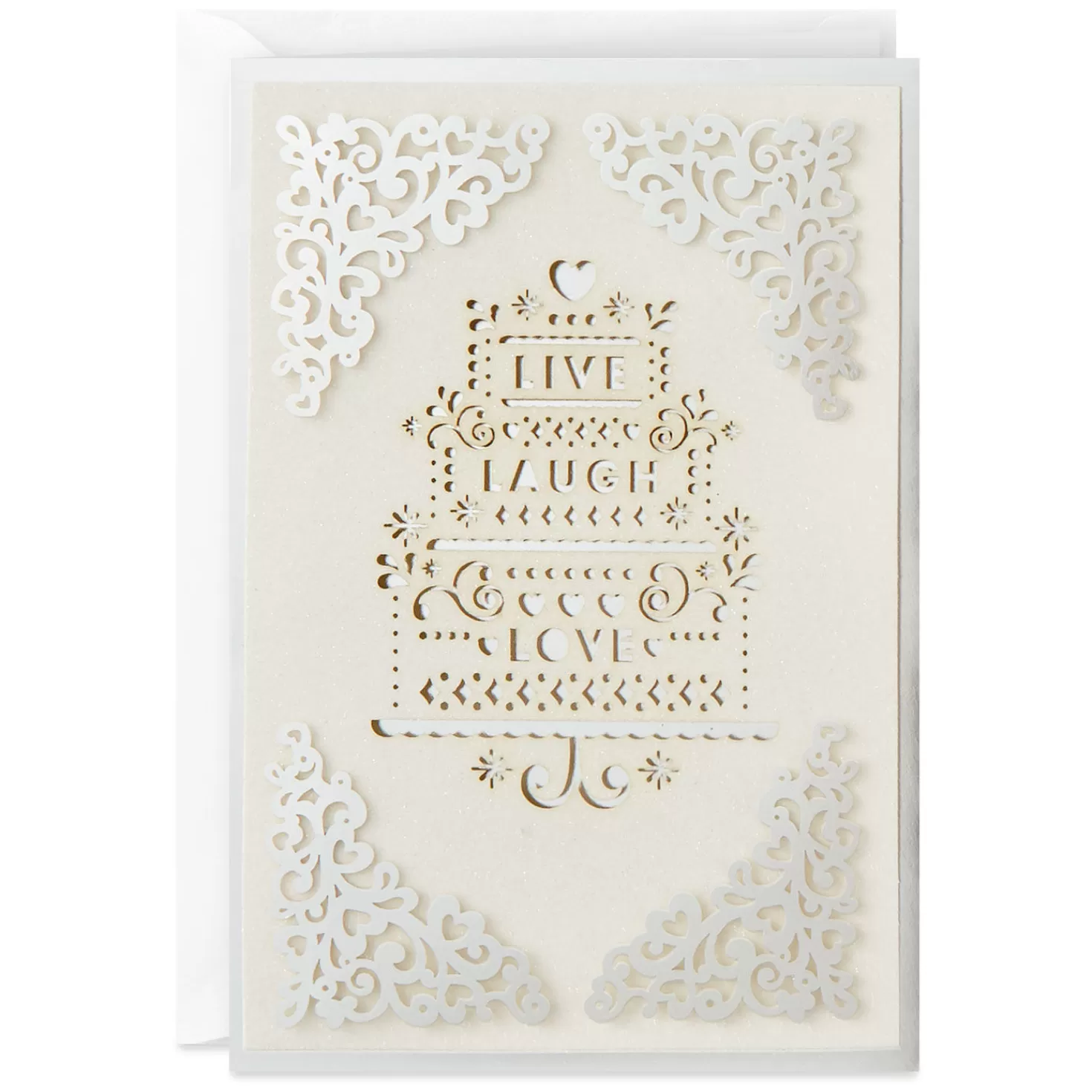 Online Live Laugh Love Wedding Card Wedding