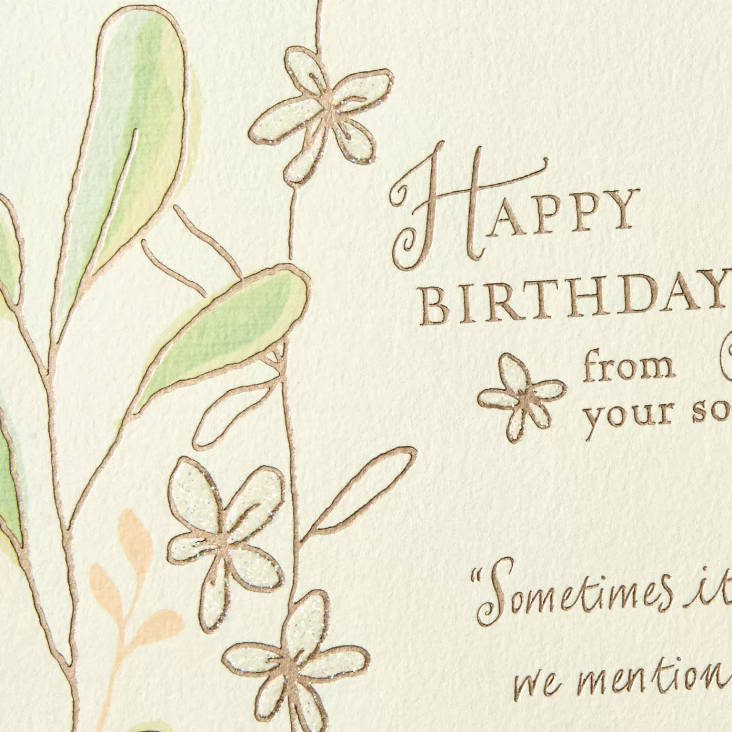 Birthday>Hallmark Love And Gratitude Birthday Card For Mom From Son