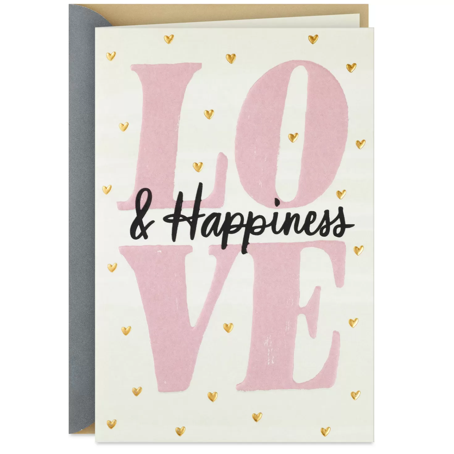 New Love And Happiness Wedding Card For Couple Wedding